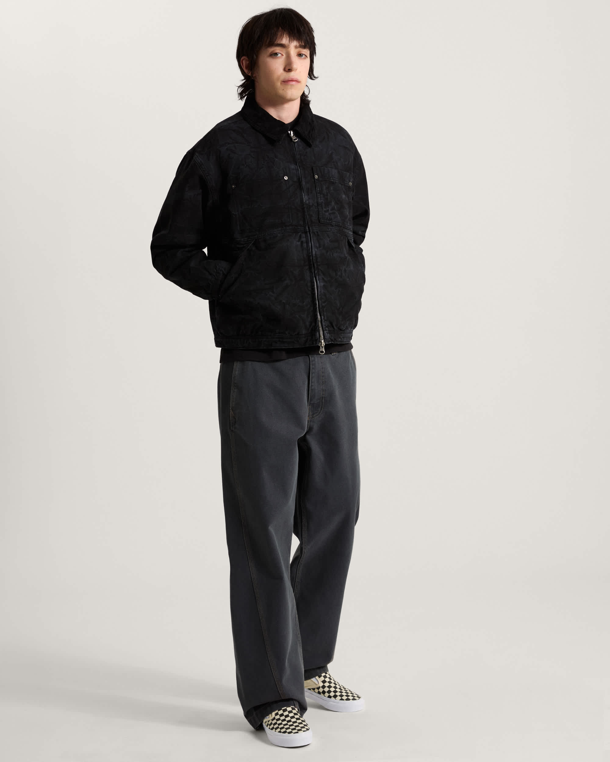 Nico Chore Canvas Jacket Black VANS Black ALT5