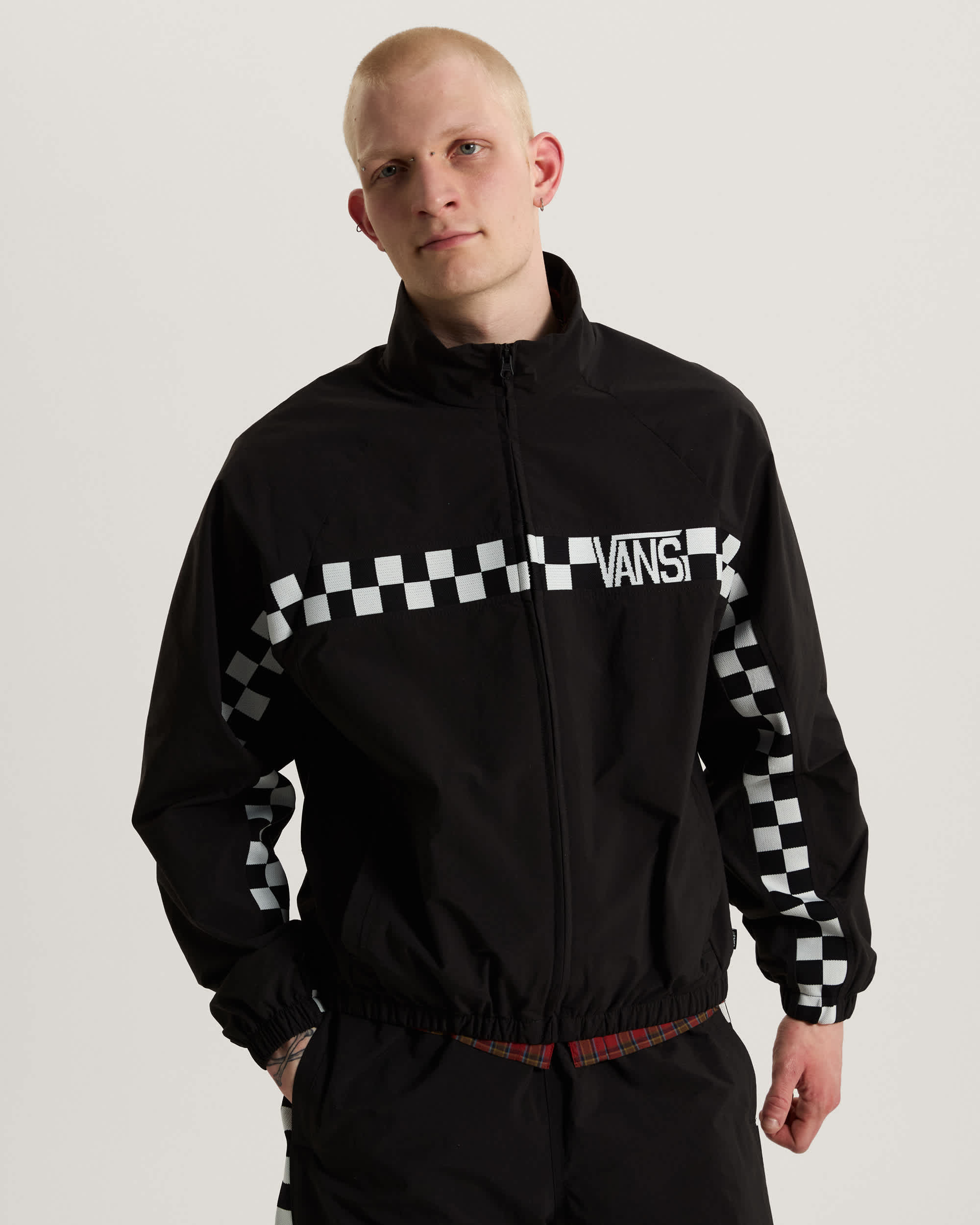 Ronnie Color Block Jacket Black VANS Noir HERO