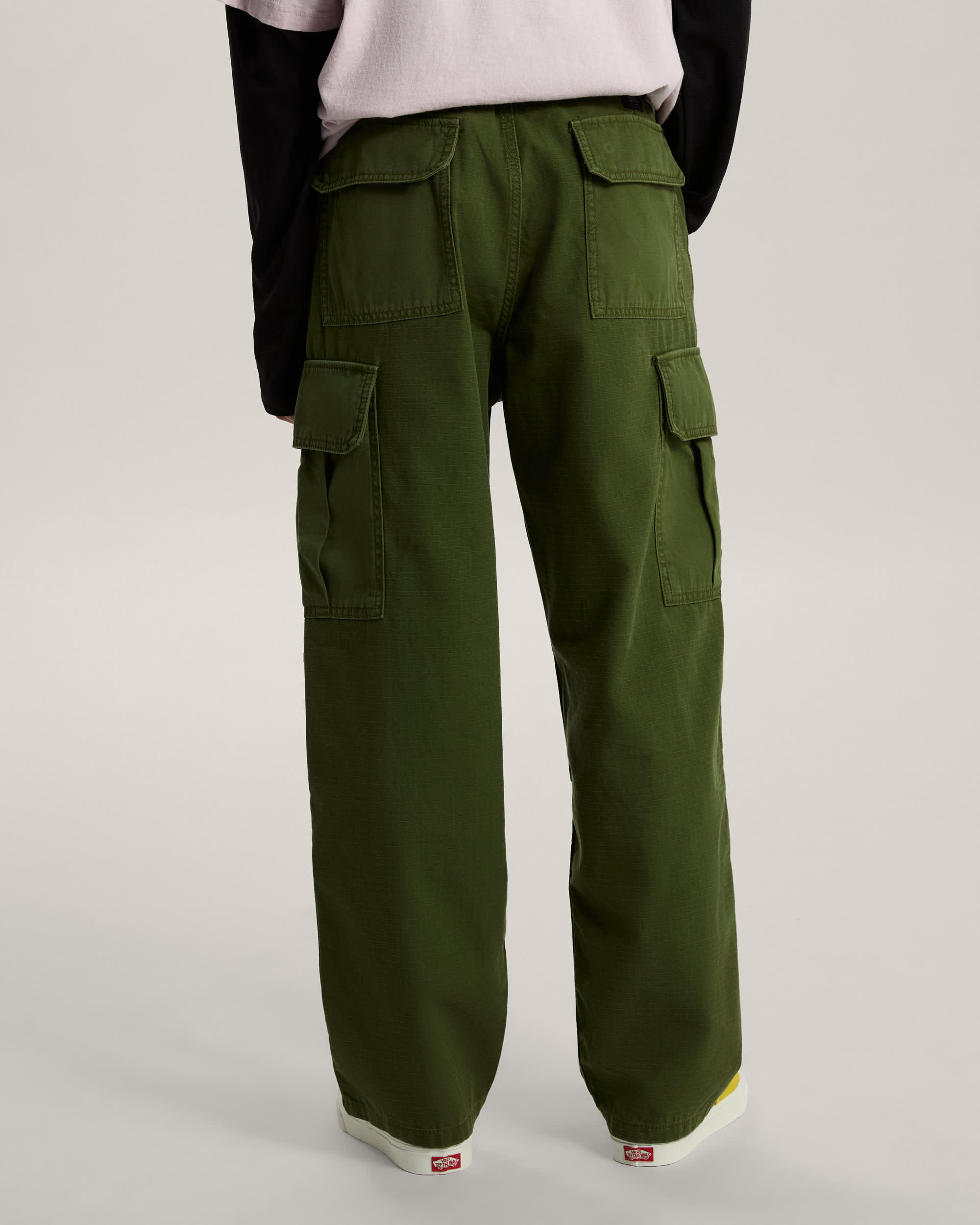 Para Baggy Cargo Pant Green Balsam VANS Green ALT3
