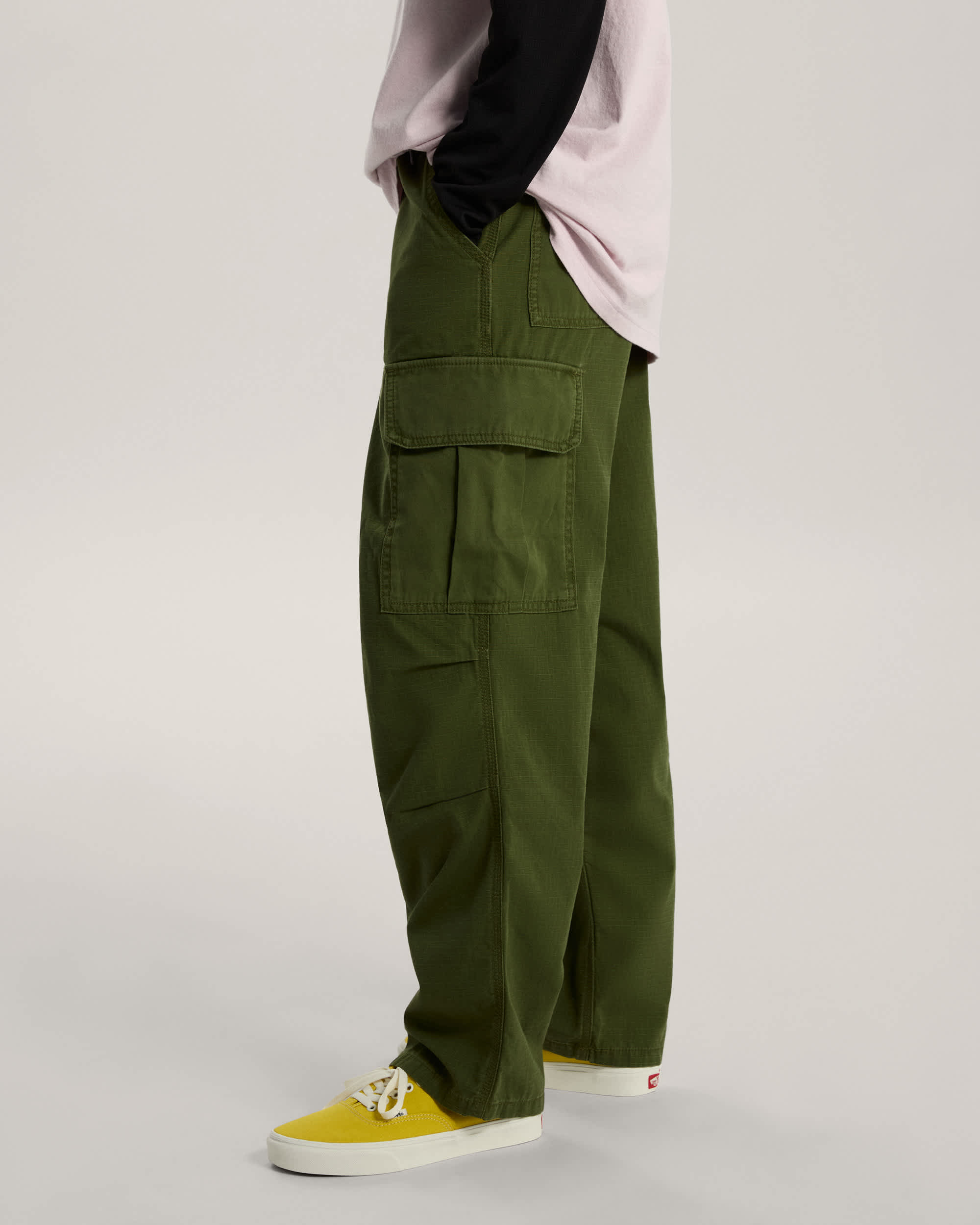 Para Baggy Cargo Pant Green Balsam VANS Green ALT4