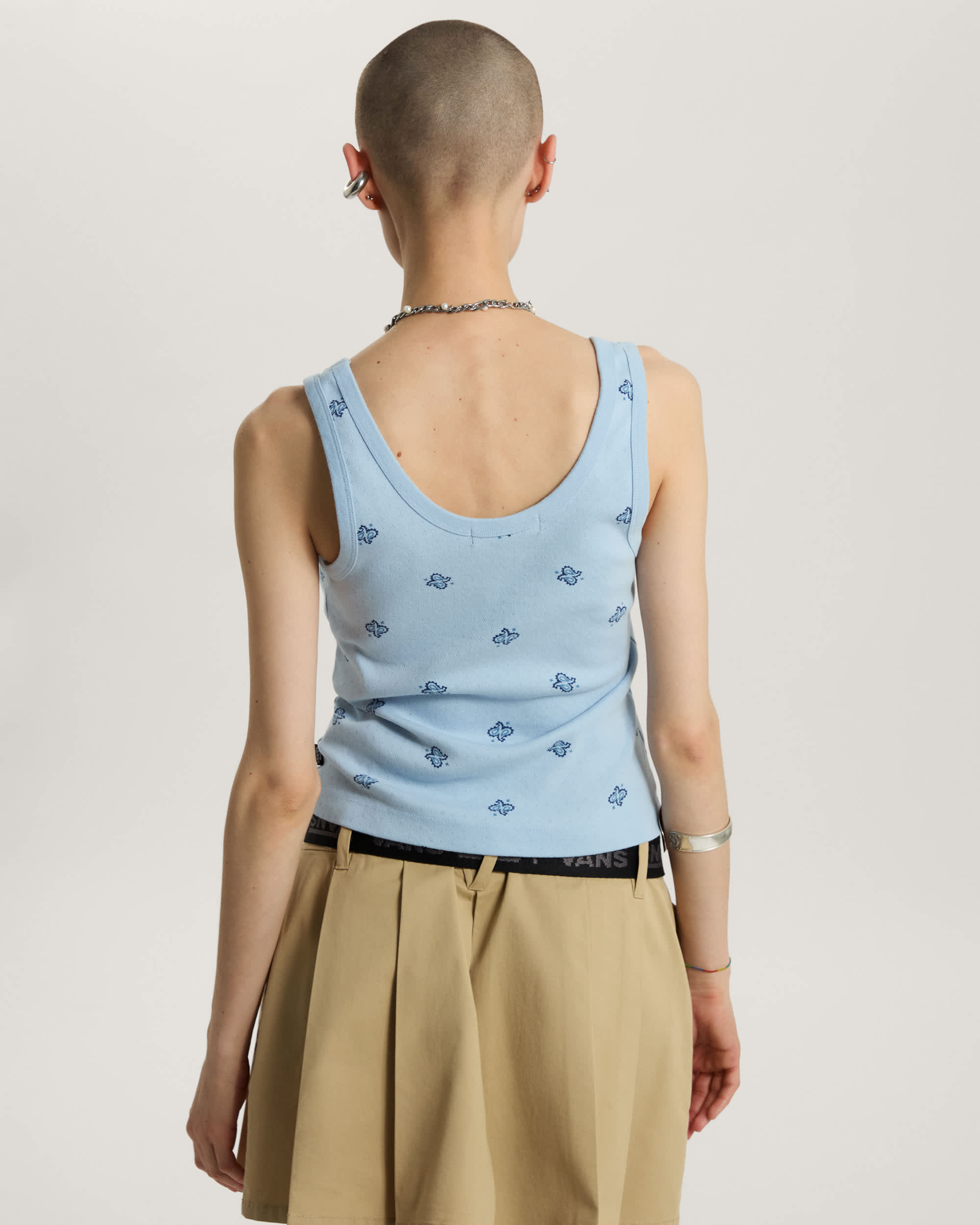 Lilly Printed Tanktop VANS Blau ALT3