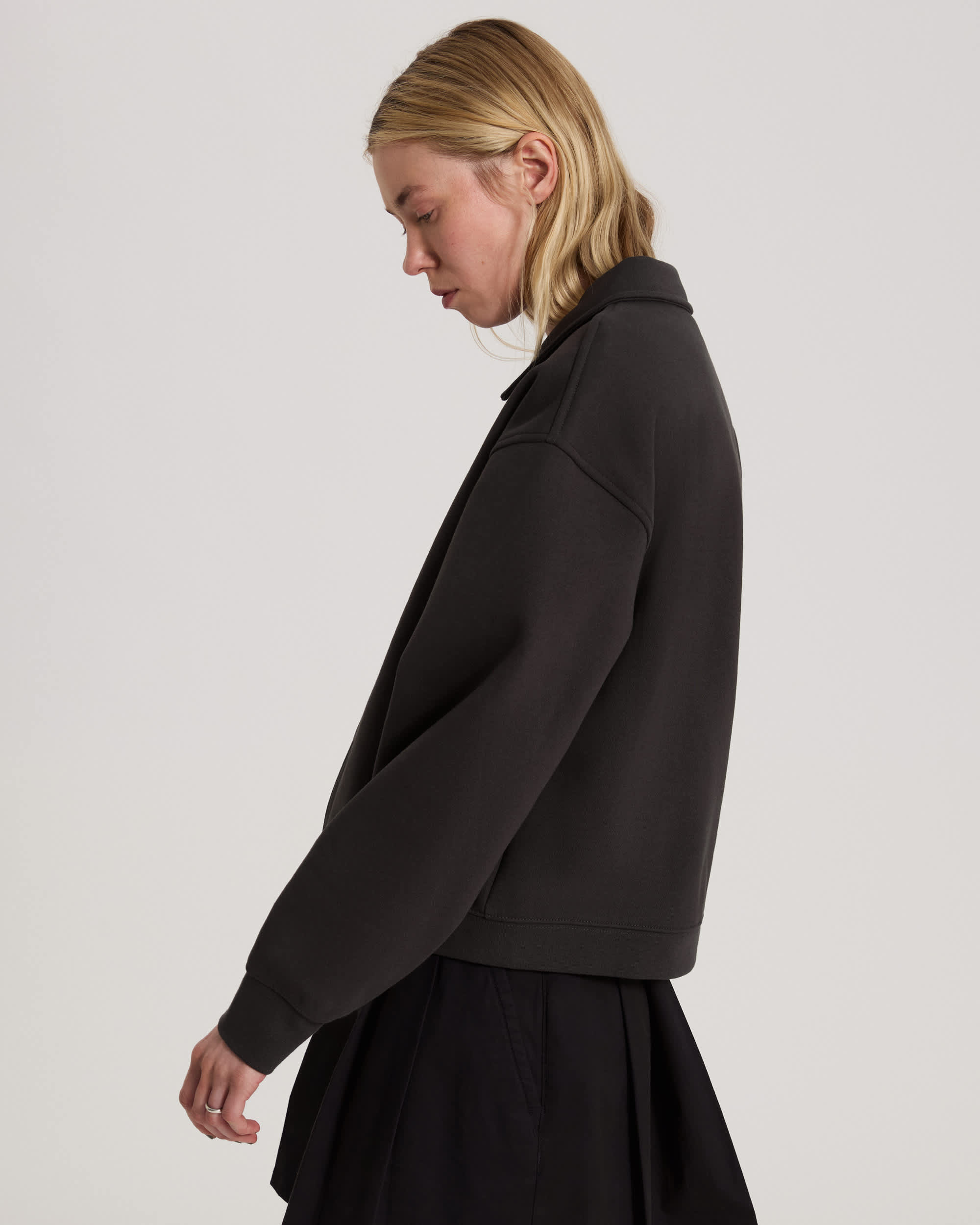 Alanna Fleece Jacket Faded Black VANS Noir ALT4