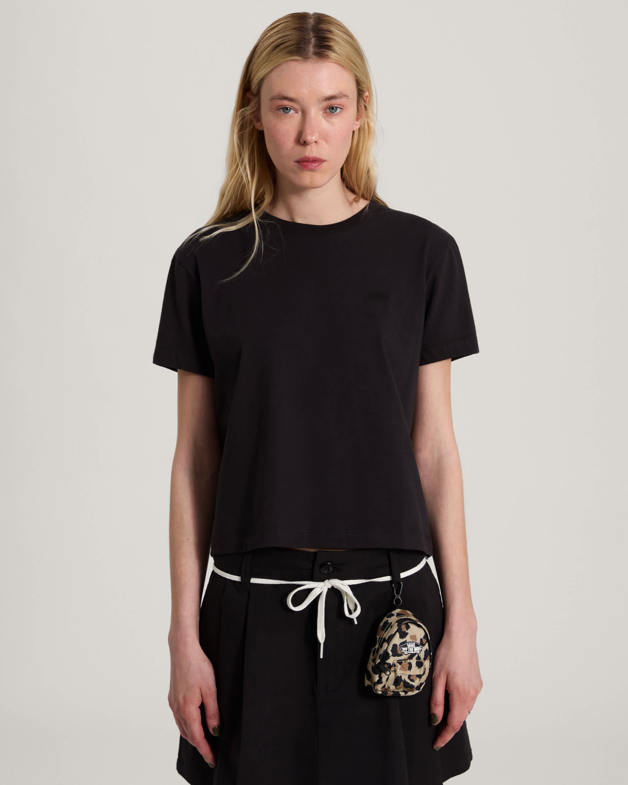 Tshirt Salton Crew VANS Noir ALT2
