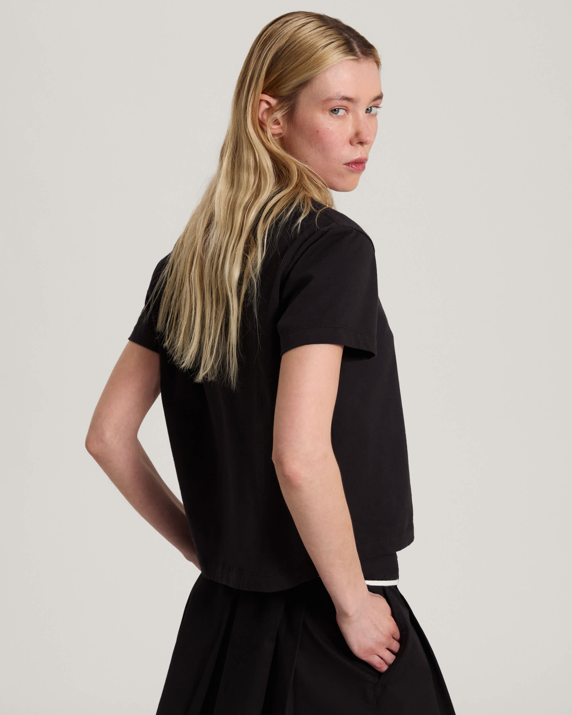 Tshirt Salton Crew VANS Noir ALT3