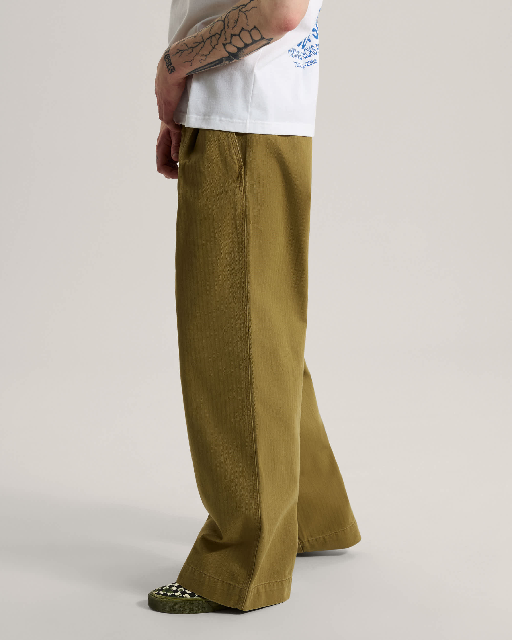 Pantaloni chino Authentic Loose VANS Beige ALT4