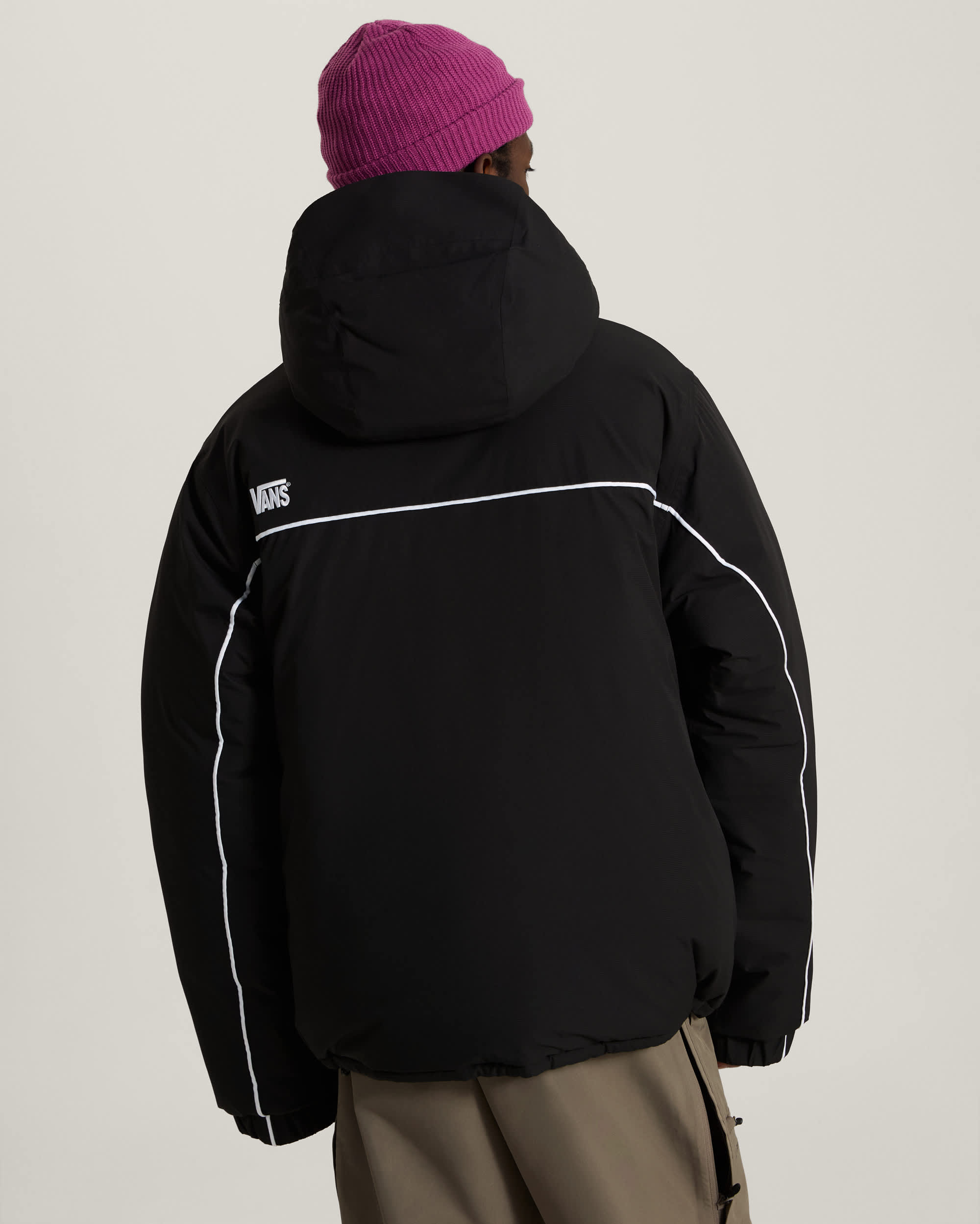 Doudoune  capuche 90s Big Block VANS Noir ALT3