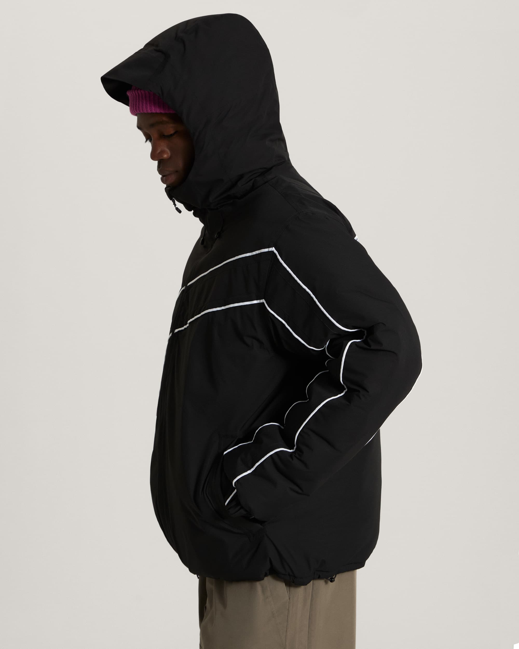 Doudoune  capuche 90s Big Block VANS Noir ALT4