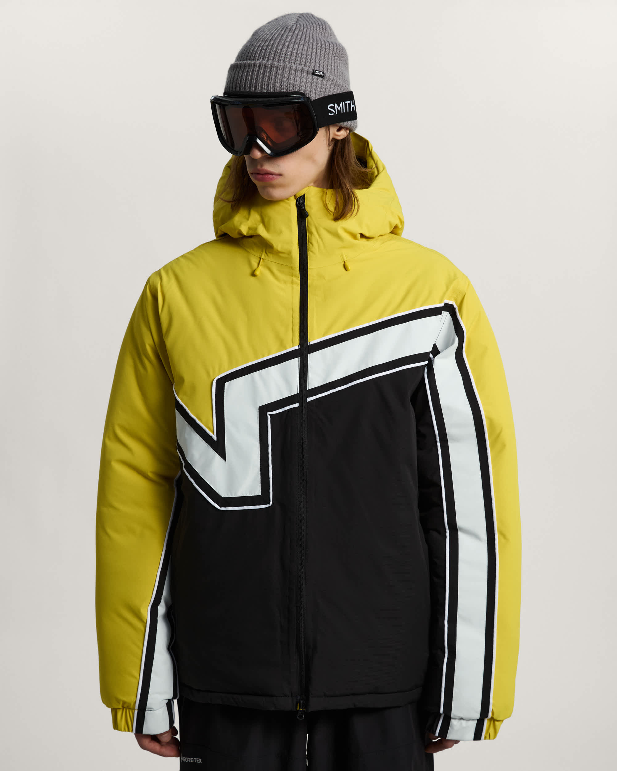 Doudoune  capuche 90s Big Block VANS Jaune ALT2
