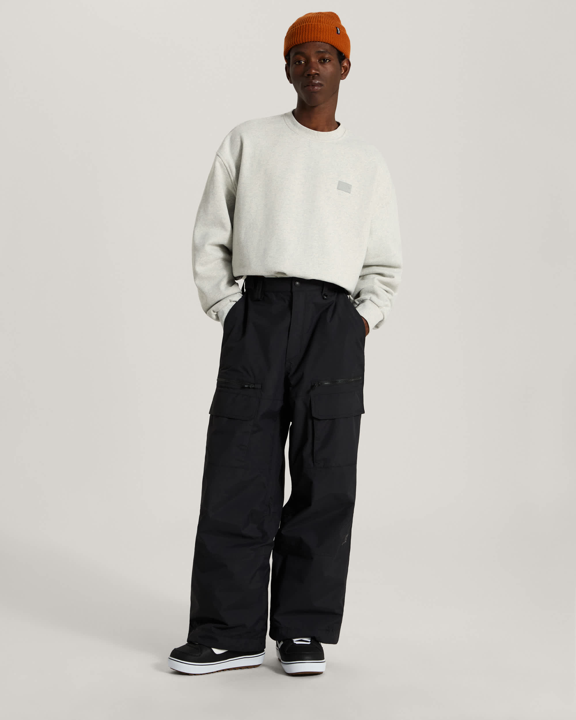 EG CARGO SNOW PANT Black VANS Schwarz ALT4