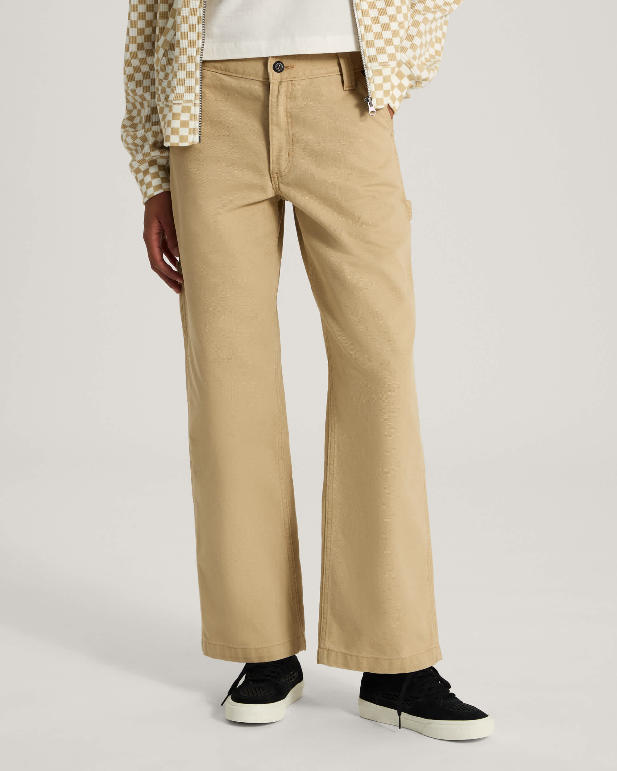 Pantalon Chore Mid Rise Straight VANS Beige ALT2