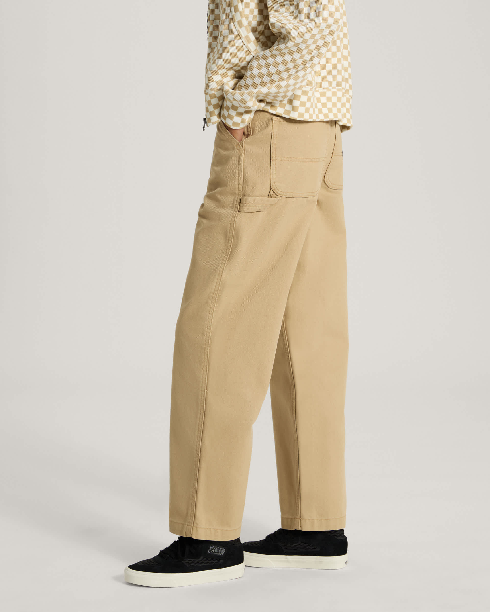 Pantalon Chore Mid Rise Straight VANS Beige ALT4