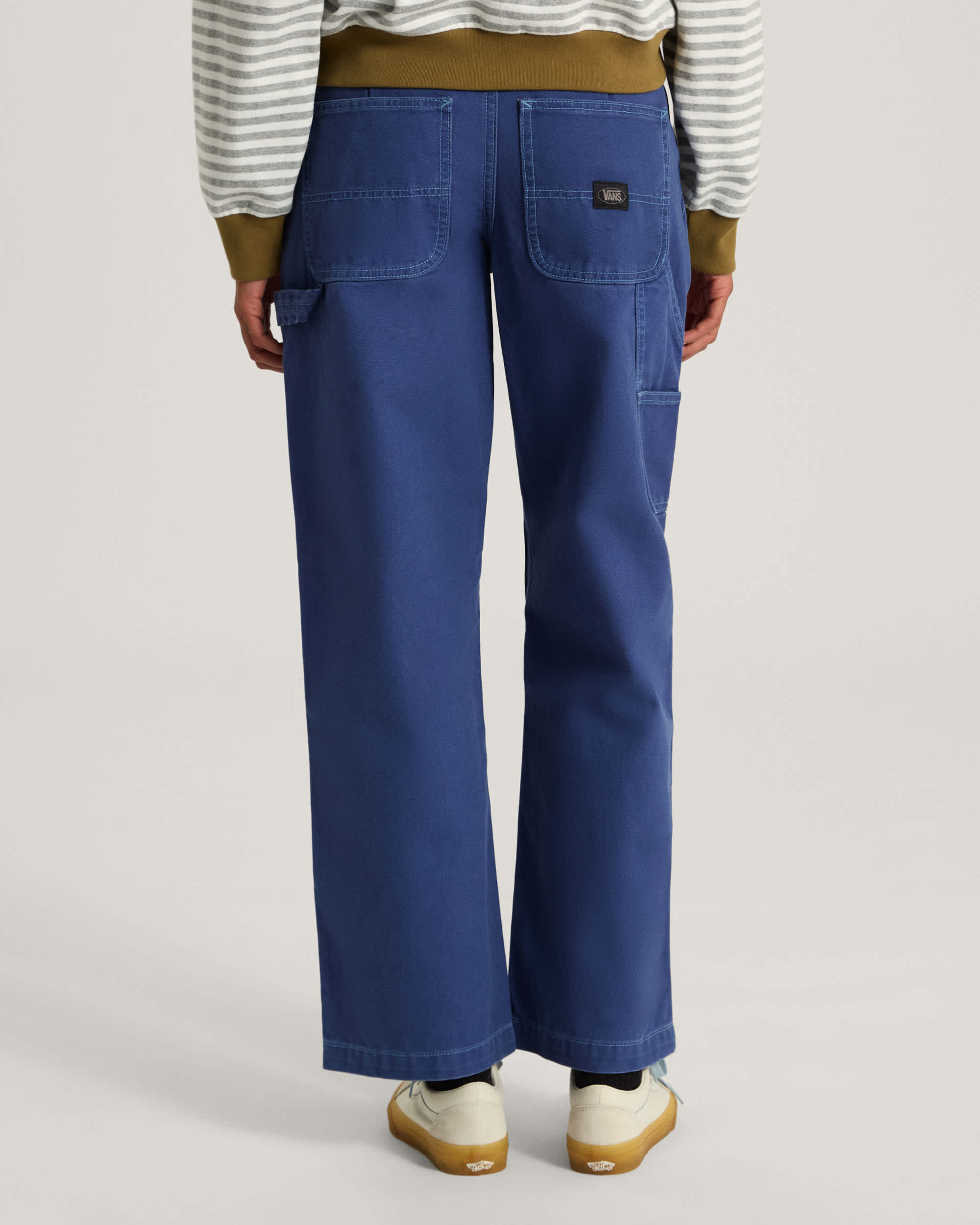 Pantalon Chore Mid Rise Straight VANS Bleu ALT3