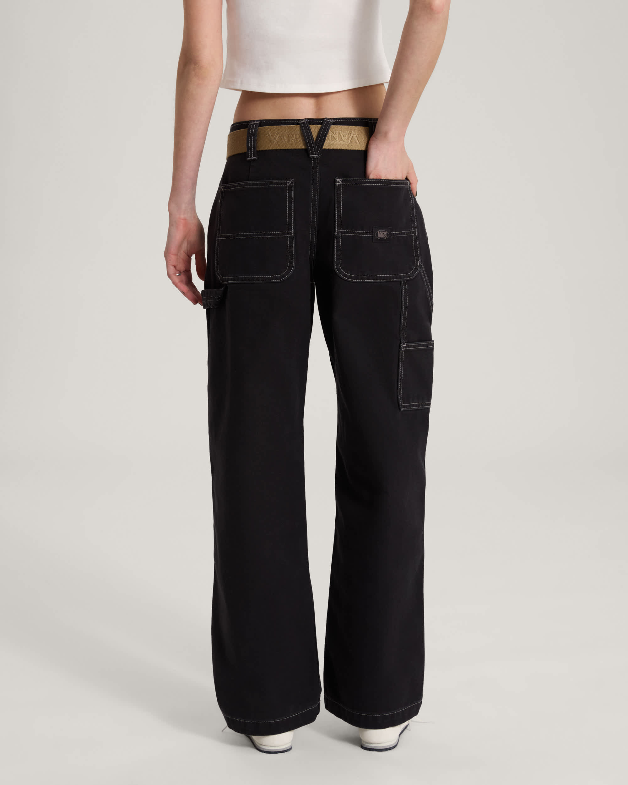 Pantalon Chore Mid Rise Straight VANS Noir ALT3