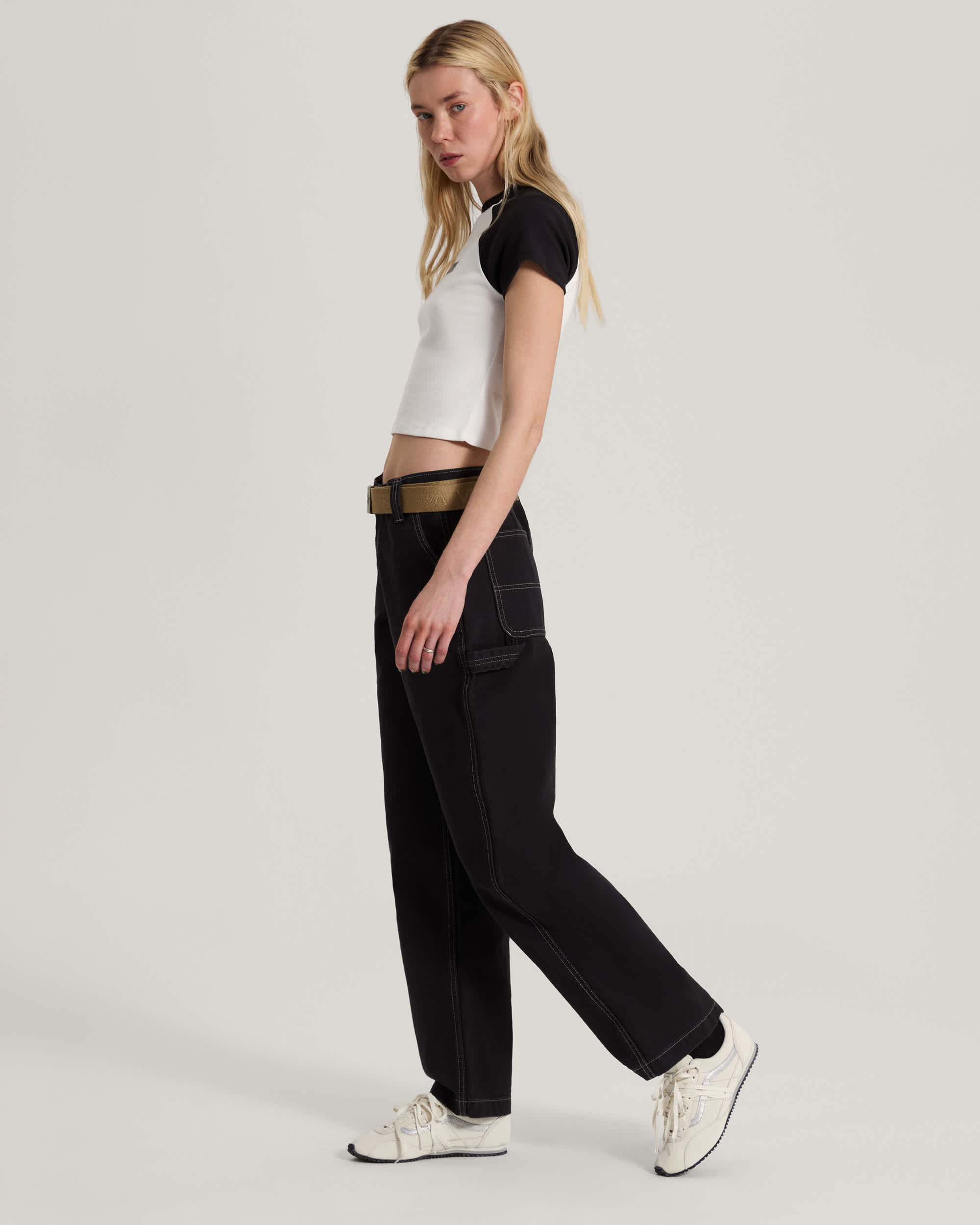 Pantalon Chore Mid Rise Straight VANS Noir ALT5