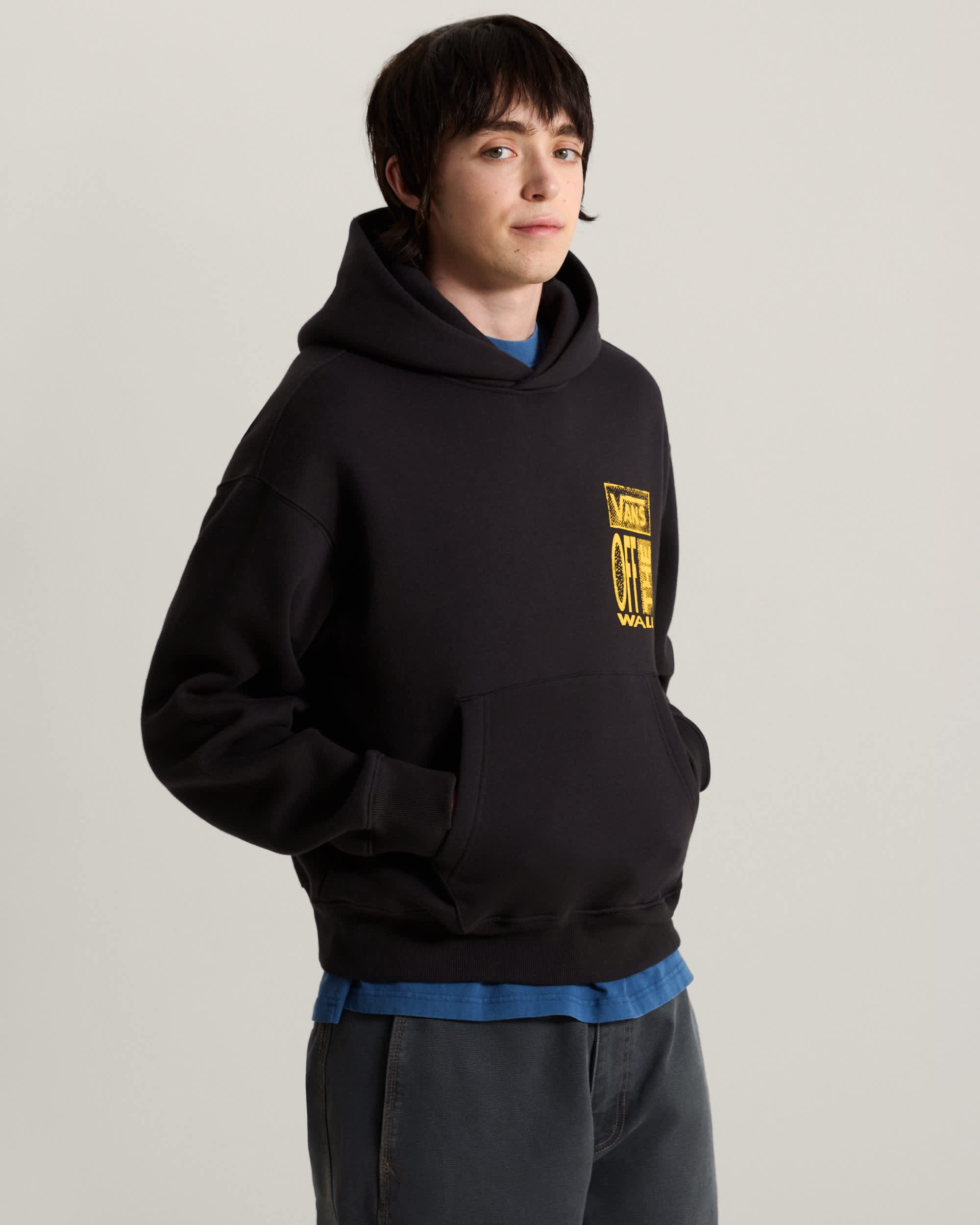 Cut and Paste Pullover Black VANS Black ALT2