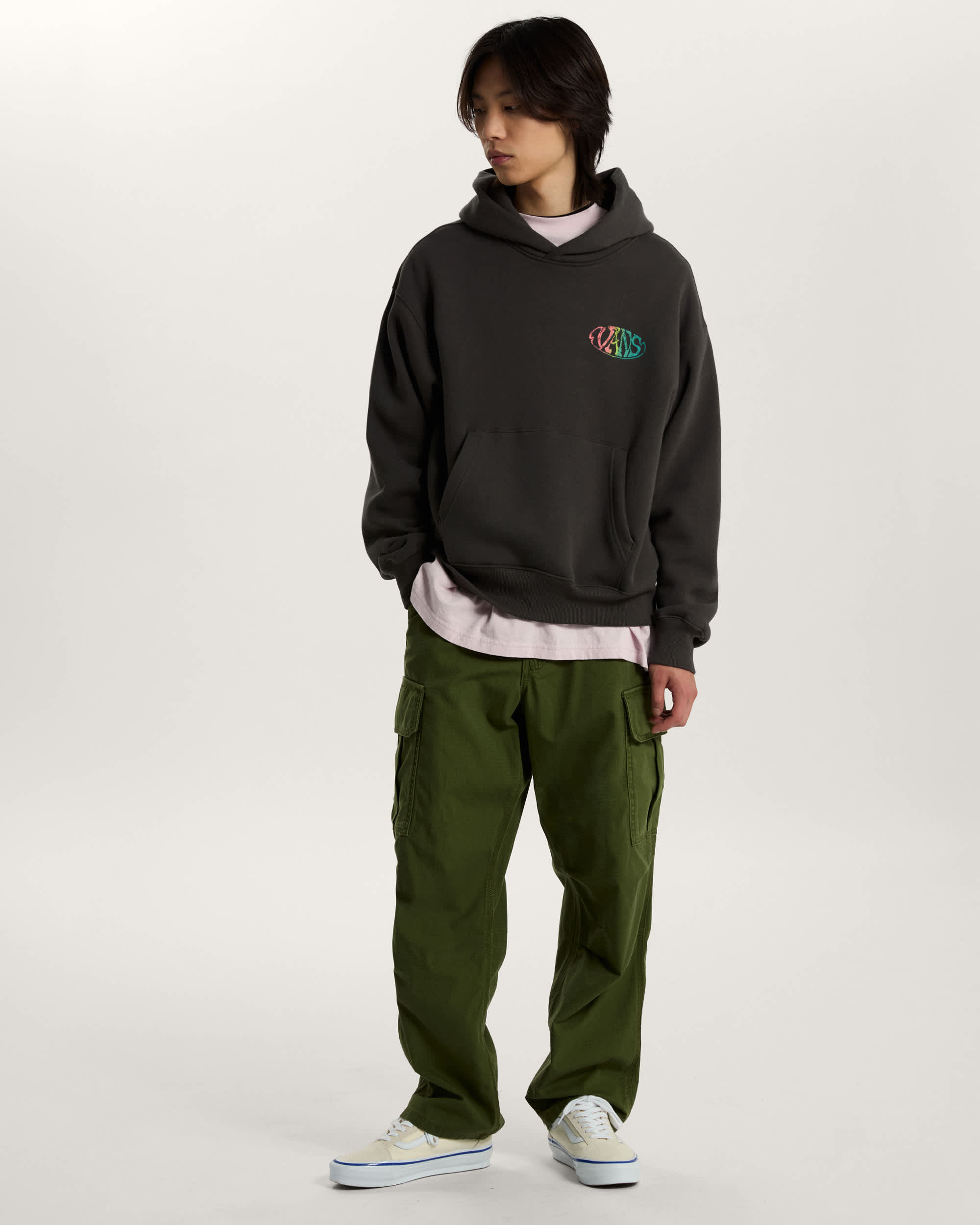 Jetty Sets Pullover Faded Black VANS Black ALT5
