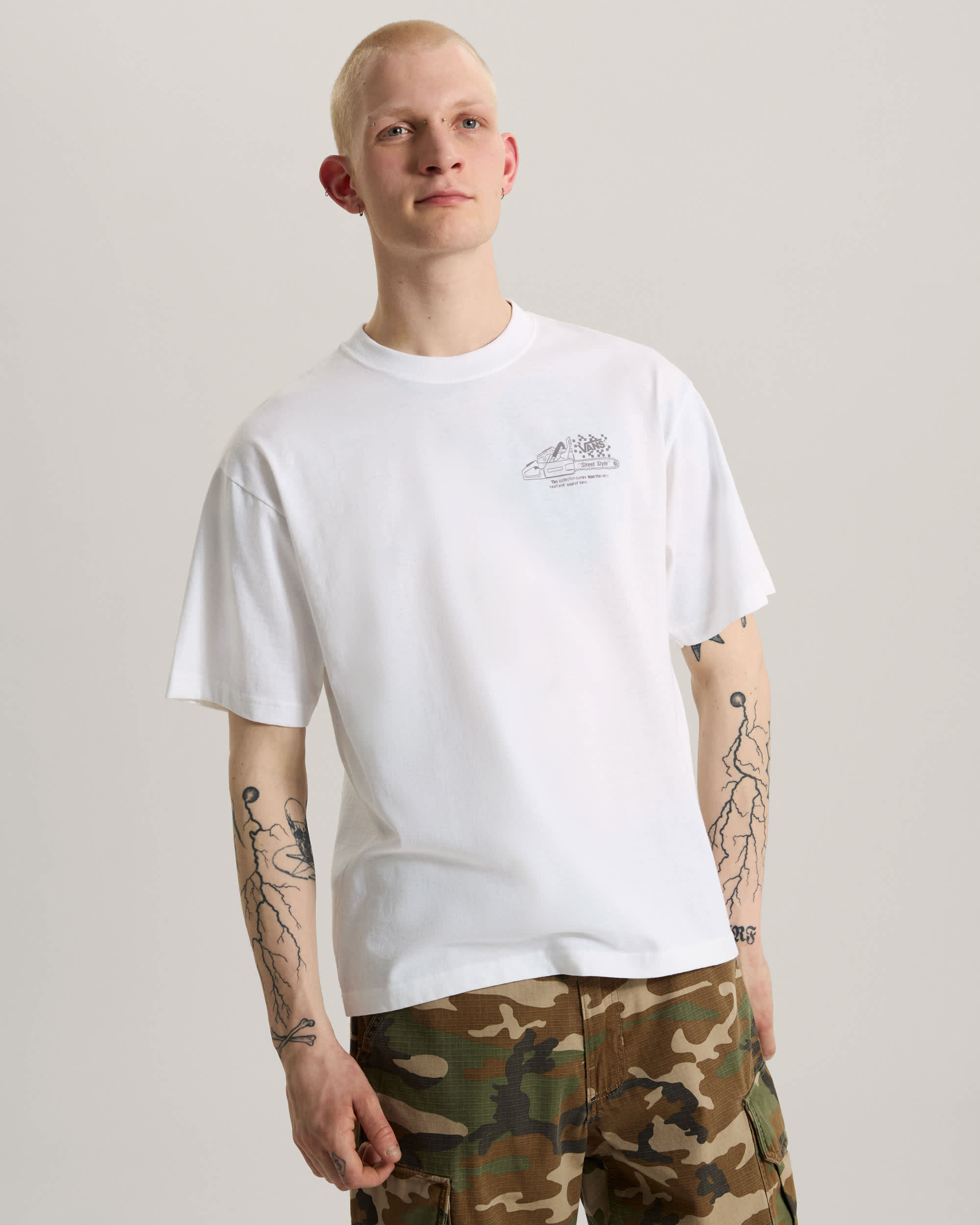 Tshirt Dirt Trip VANS Blanc ALT2