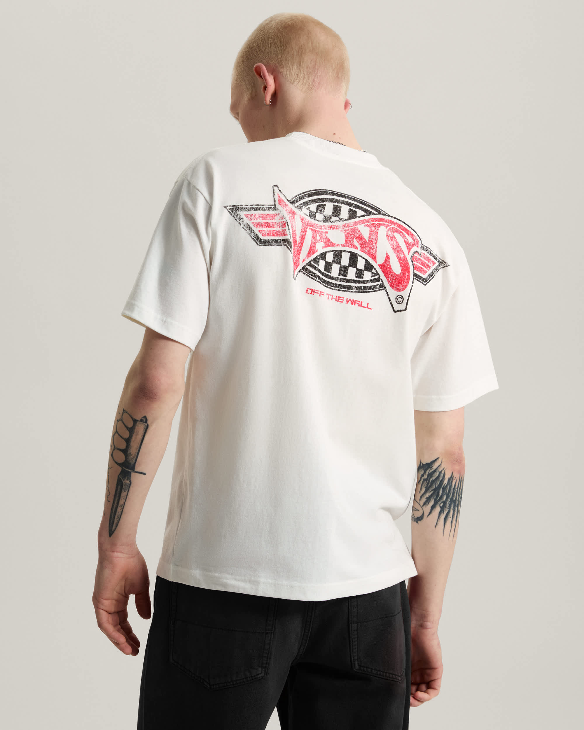 Tshirt Faded Glory VANS Blanc ALT3