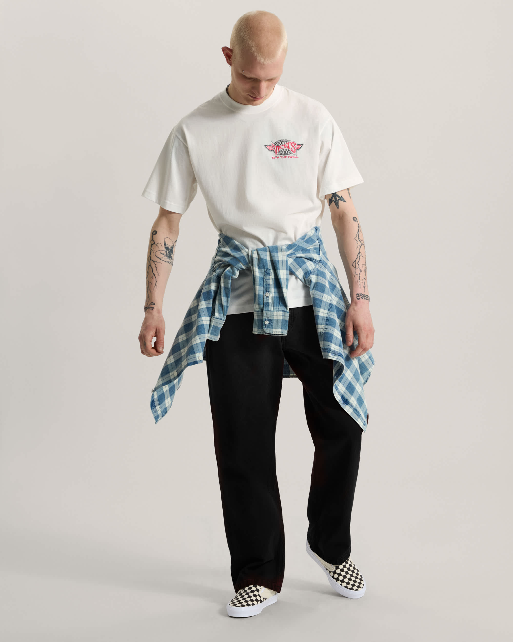 Tshirt Faded Glory VANS Blanc ALT4