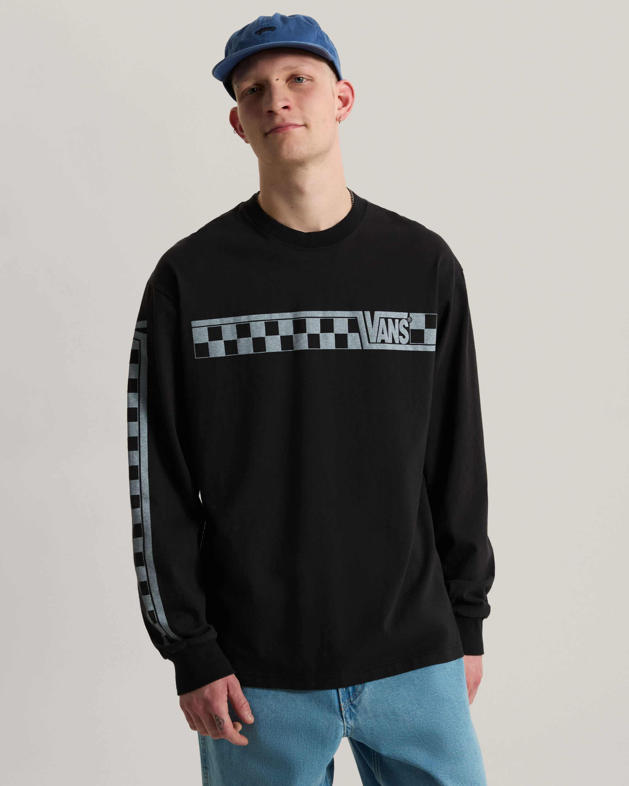 Sweat Vans Racing Long Sleeve VANS Noir ALT2