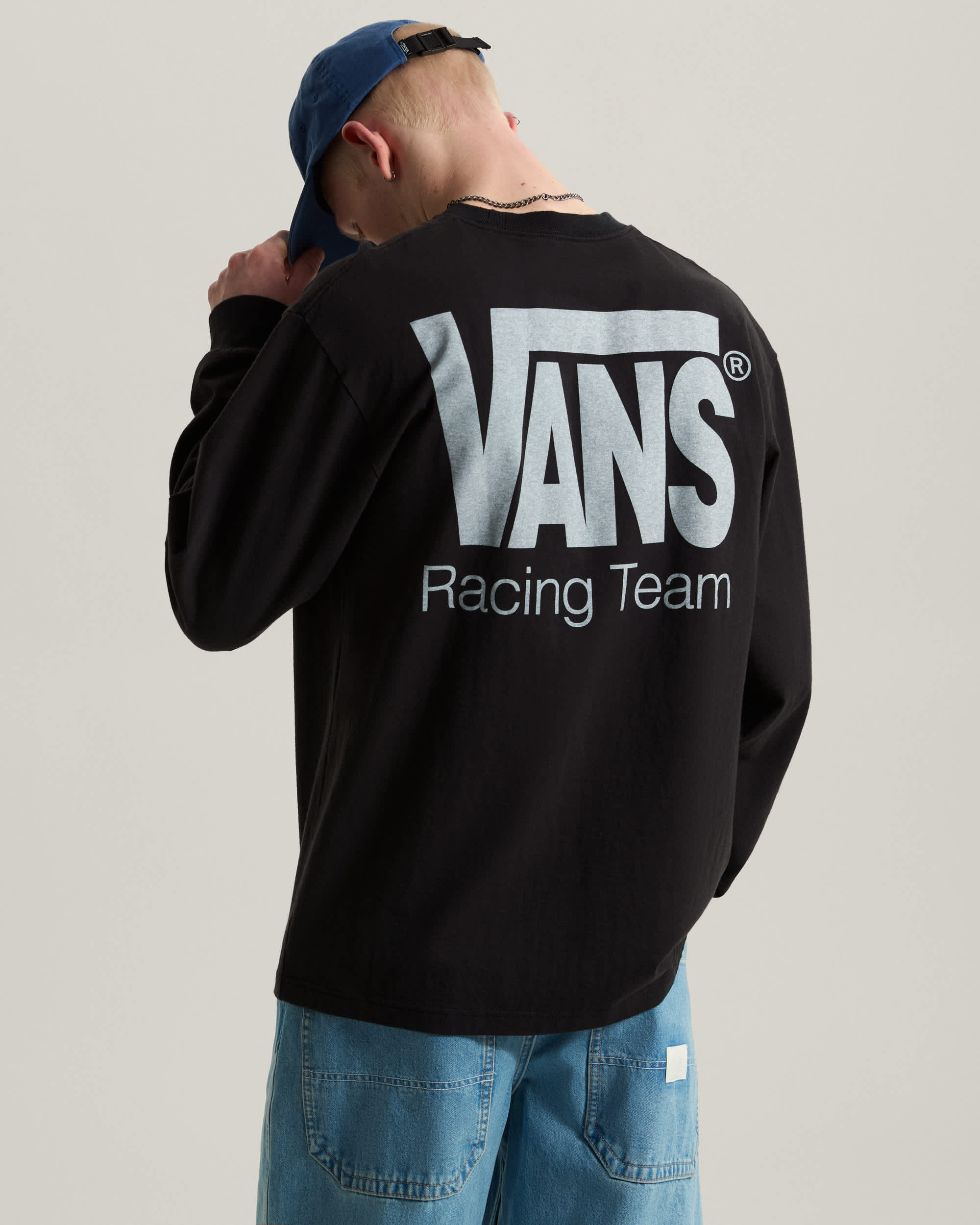 Sweat Vans Racing Long Sleeve VANS Noir ALT3