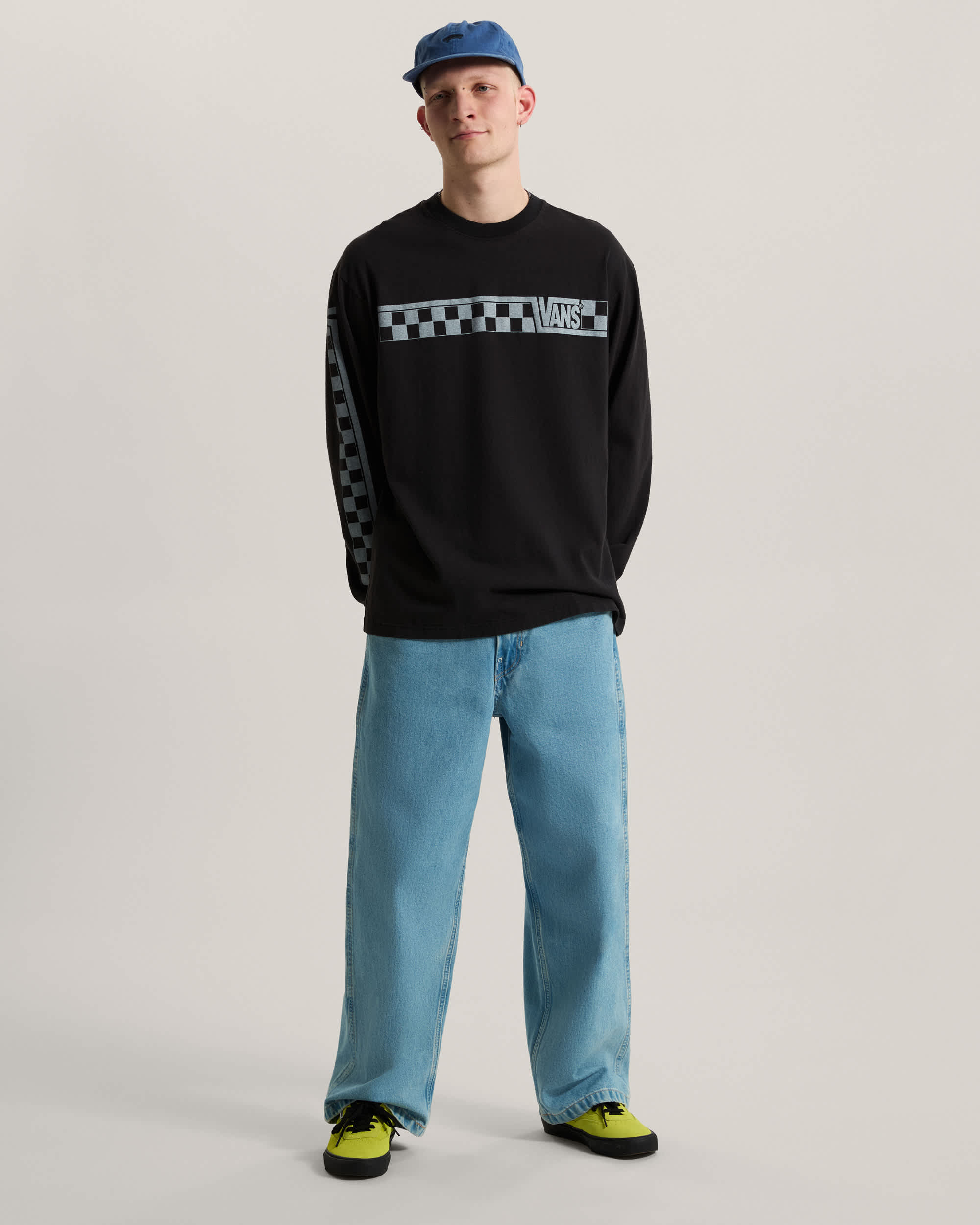 Sweat Vans Racing Long Sleeve VANS Noir ALT5