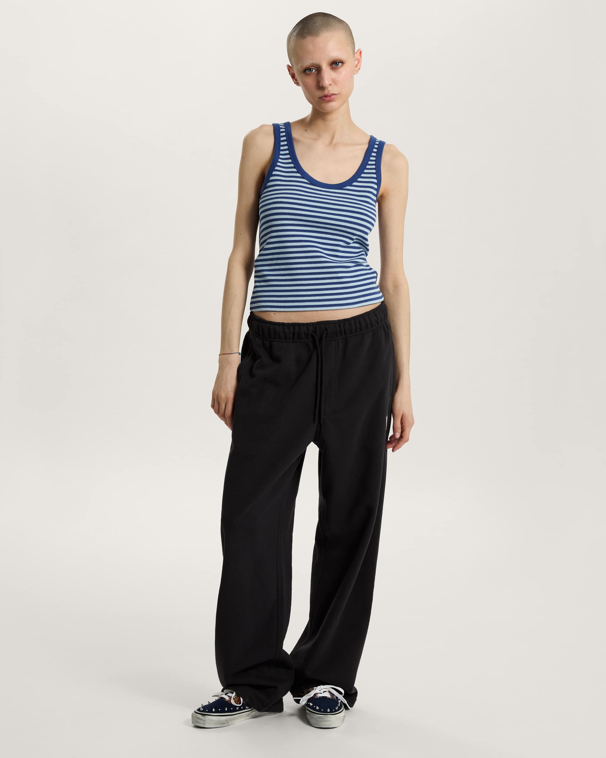 Canotta a righe Lilly VANS Blu ALT4