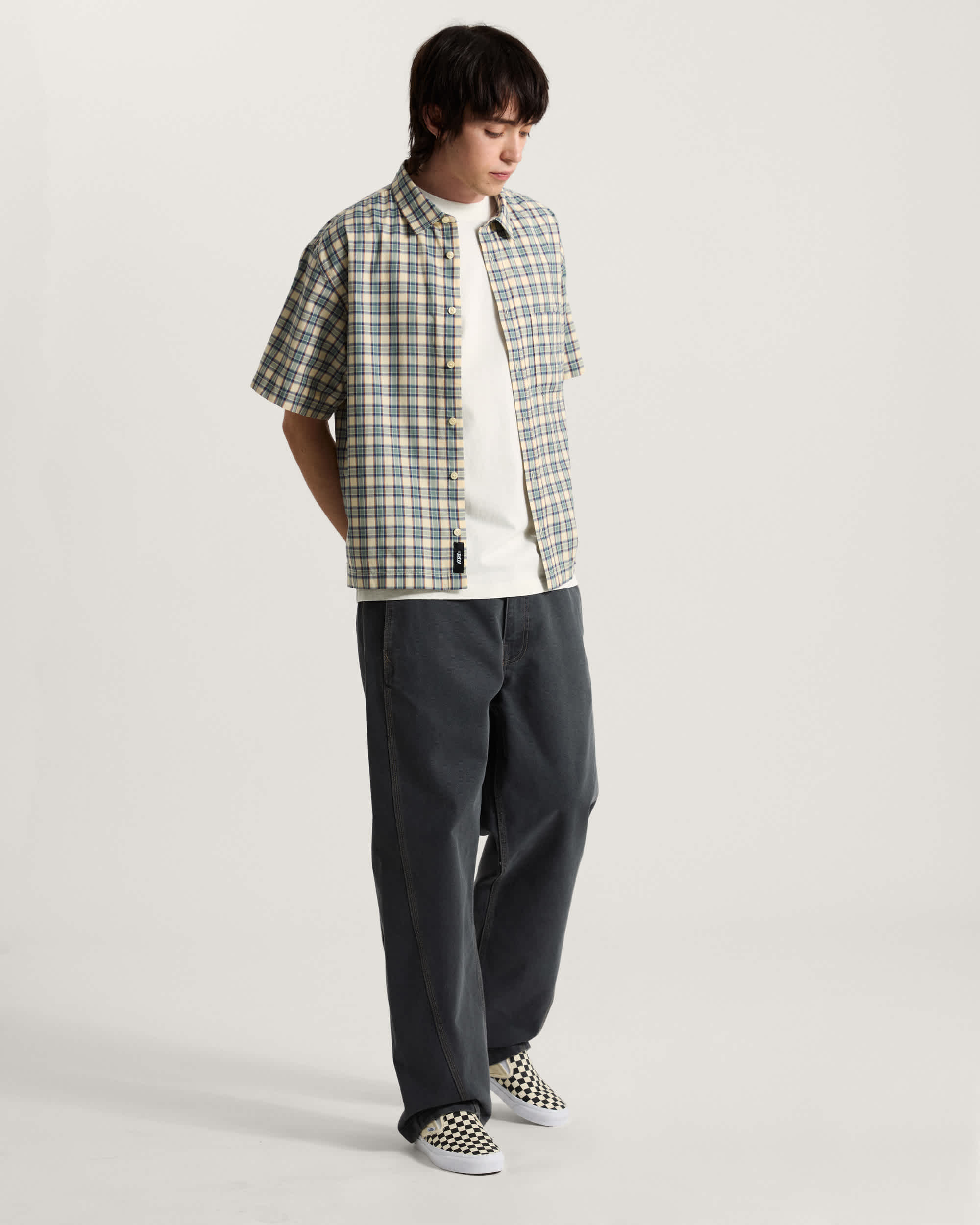 Camicia con motivo scozzese Larkspur Timber VANS Blu ALT4