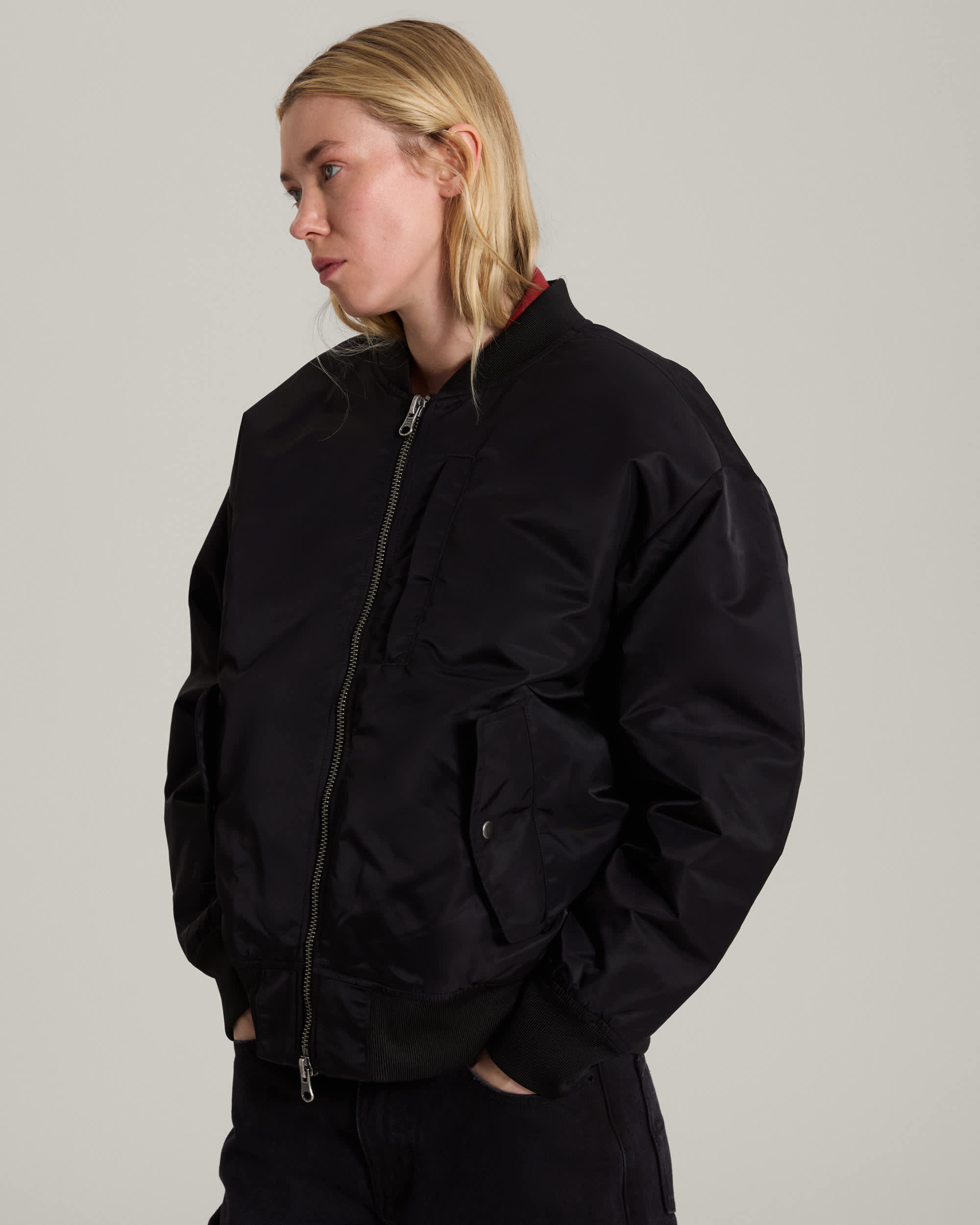 Bomber Black VANS Noir ALT2