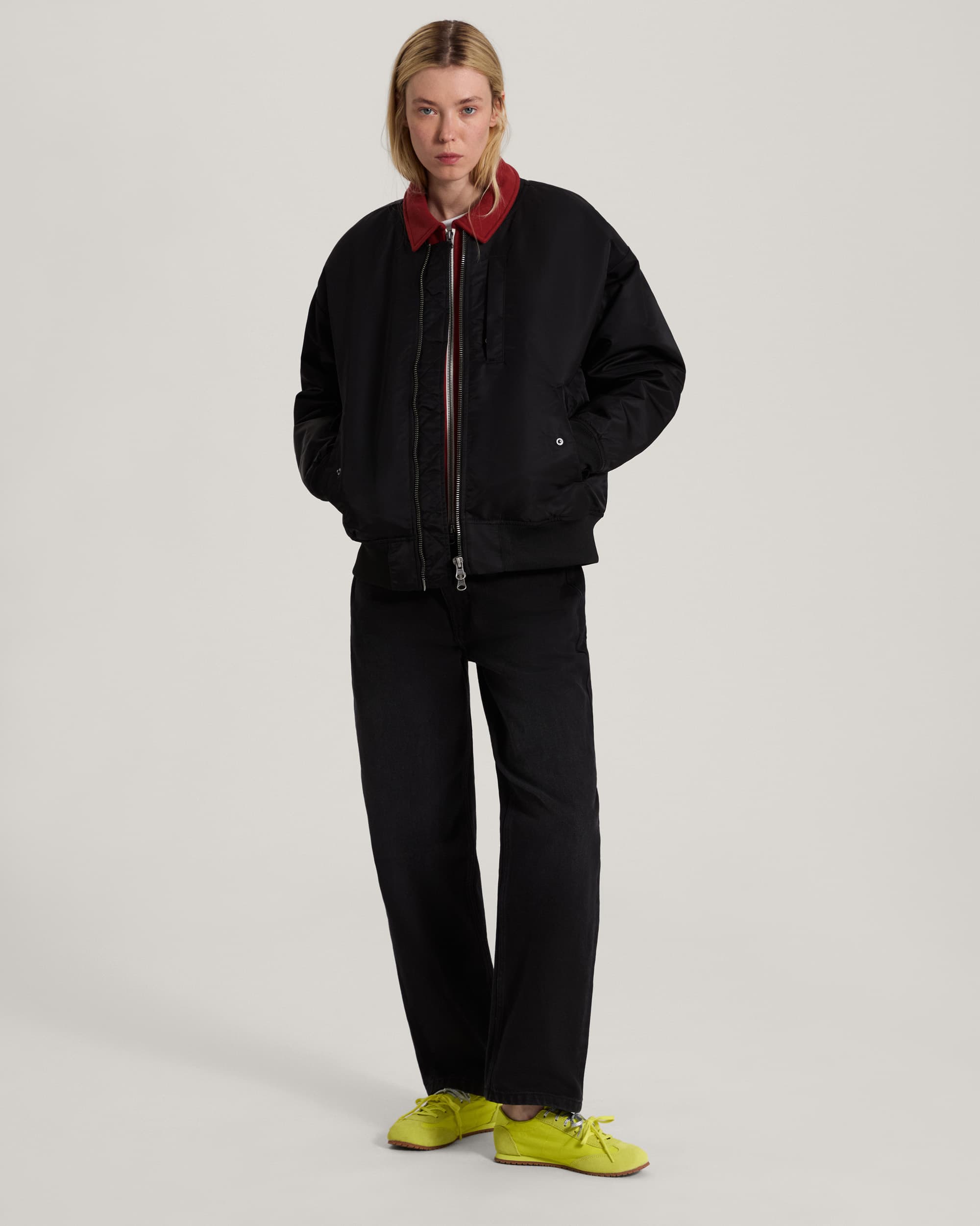 Bomber Black VANS Noir ALT5