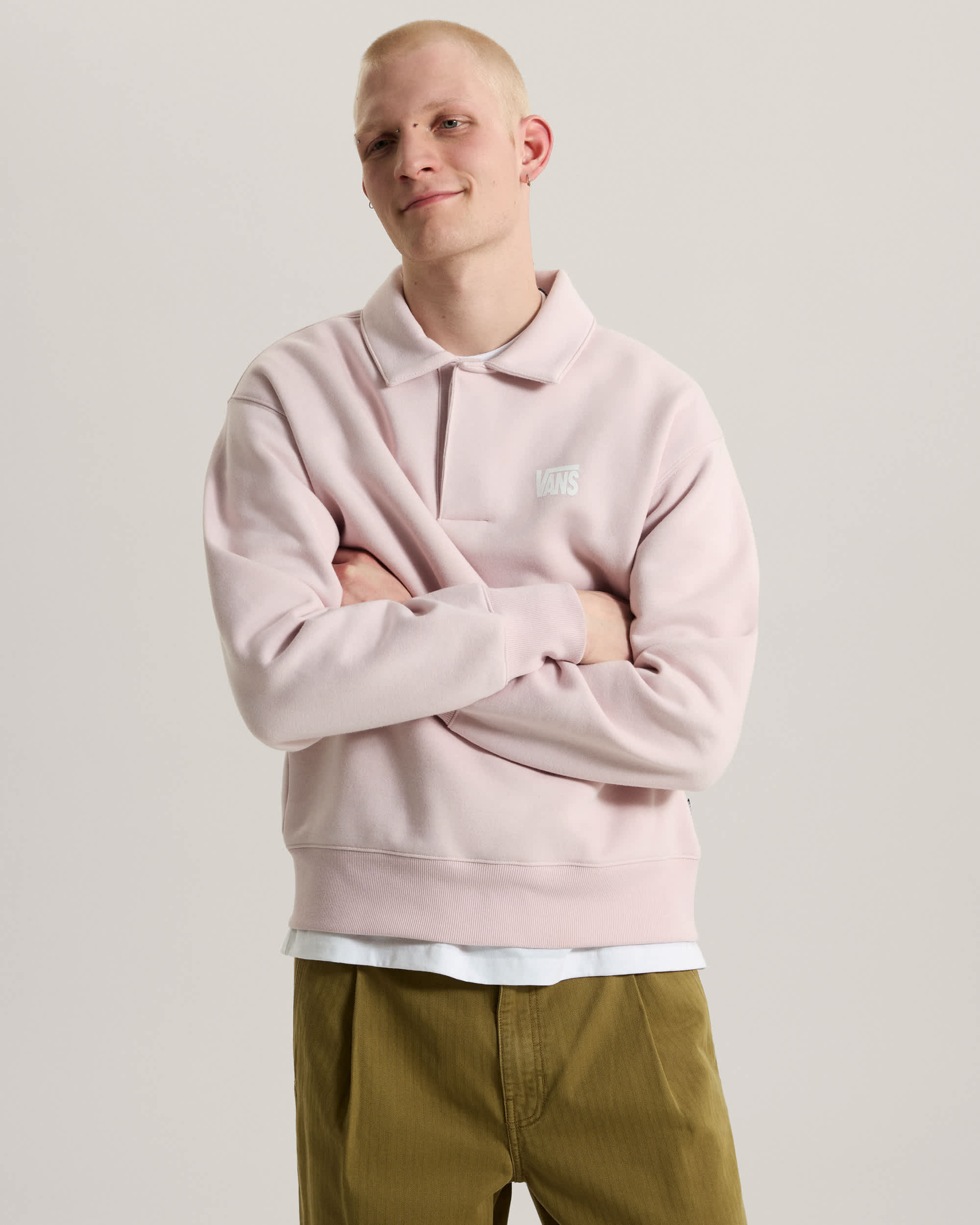 Pull Polo Fleece VANS Violet ALT2