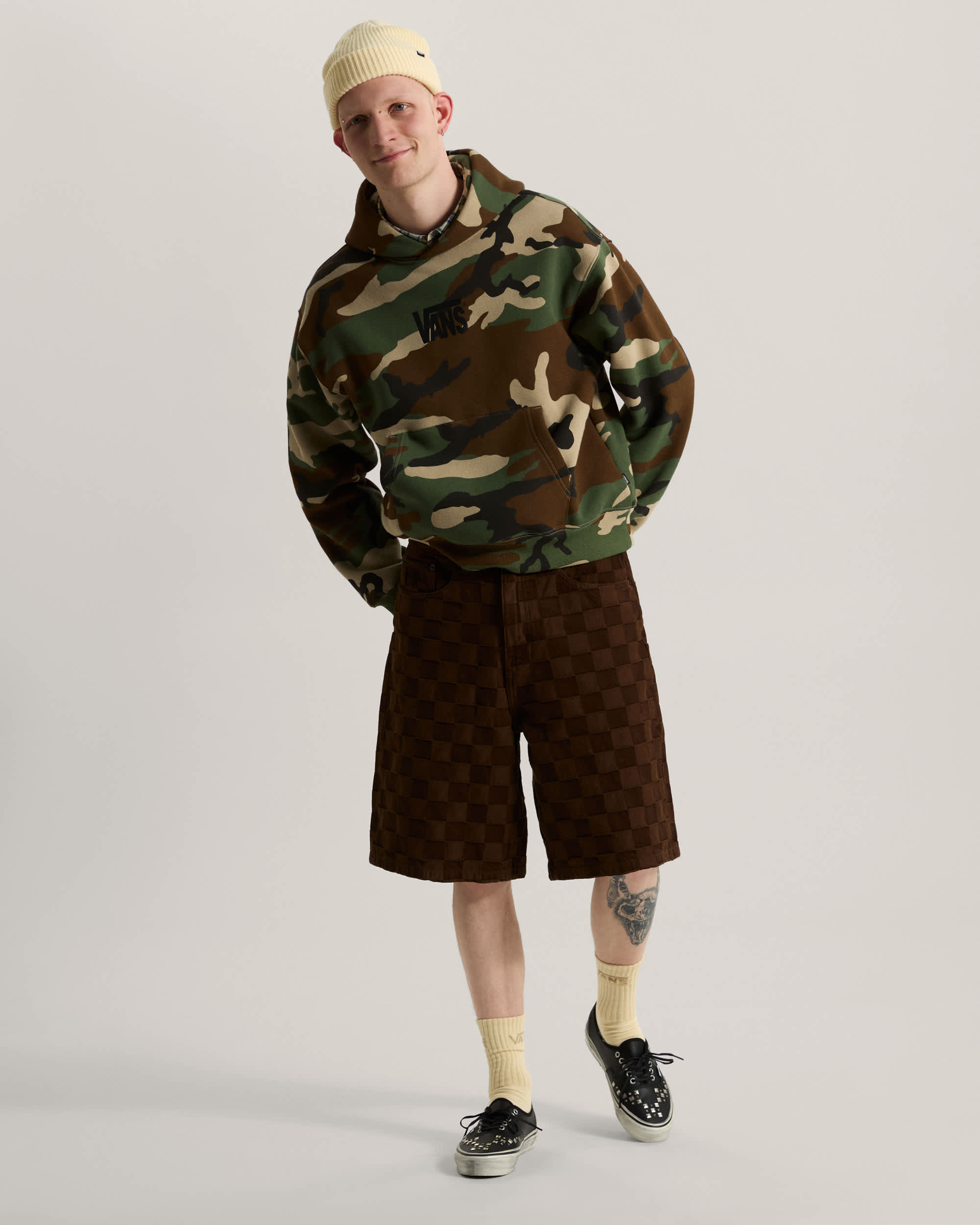 Printed AOP Pullover Aluminum VANS Gris ALT5