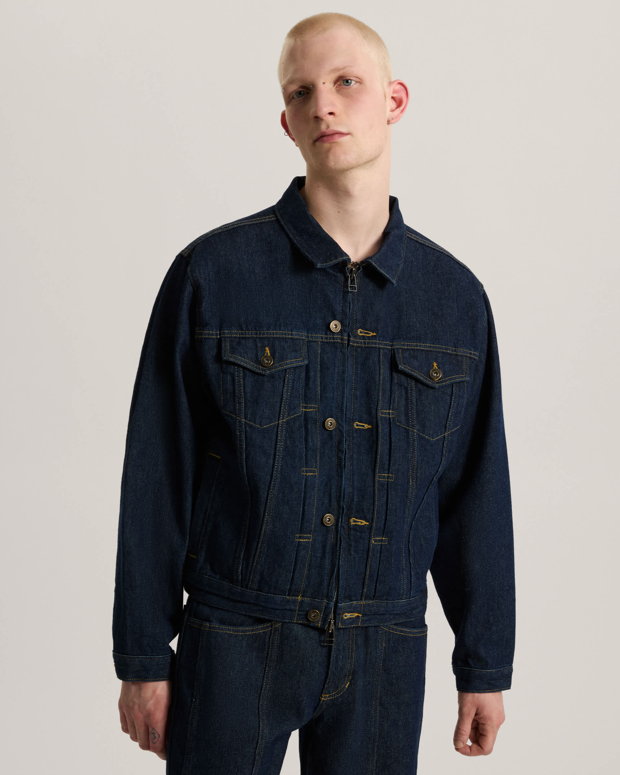 Veste en denim Trucker OTW VANS Bleu ALT2