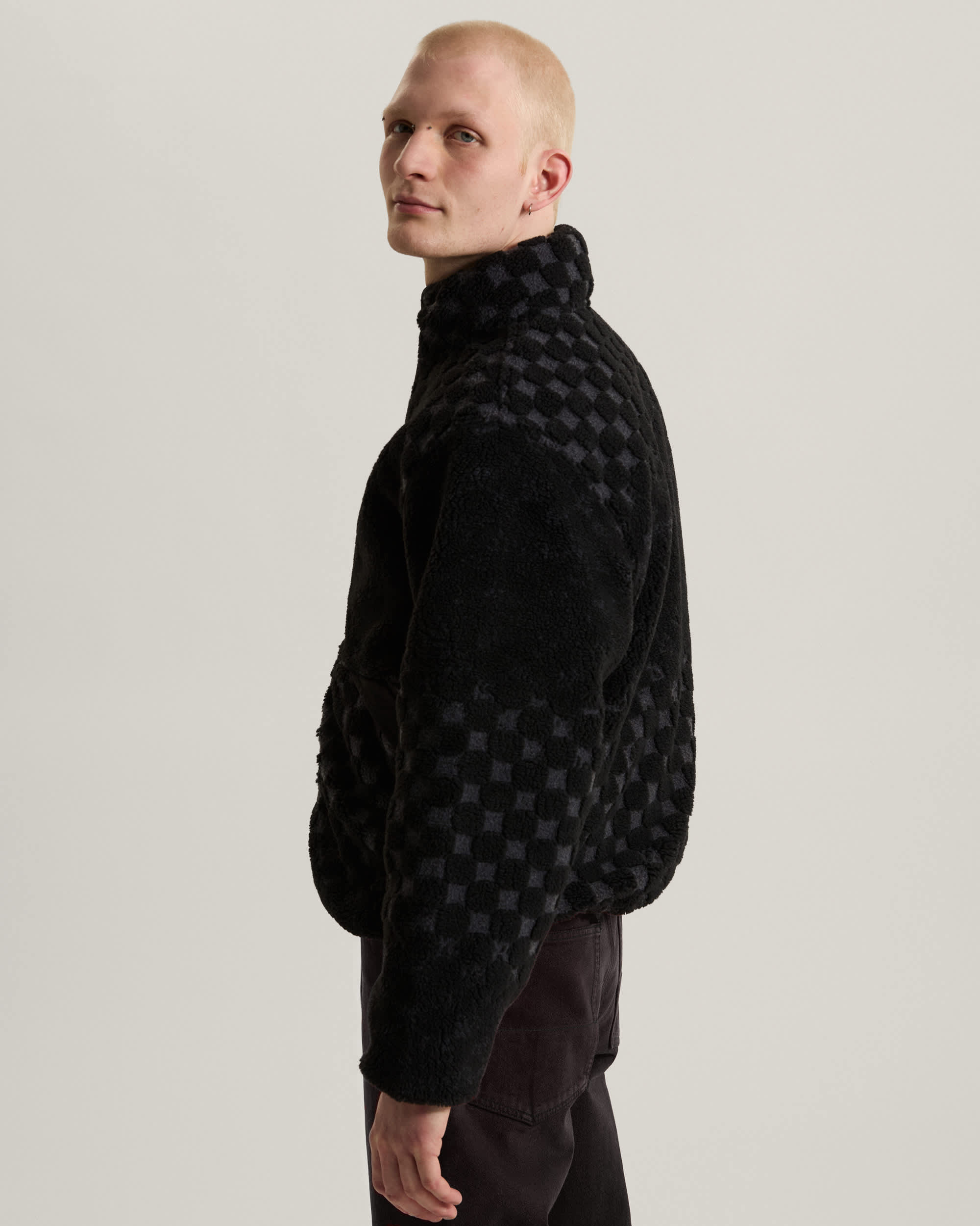 Nights High Pile Jacket Black VANS Noir ALT4
