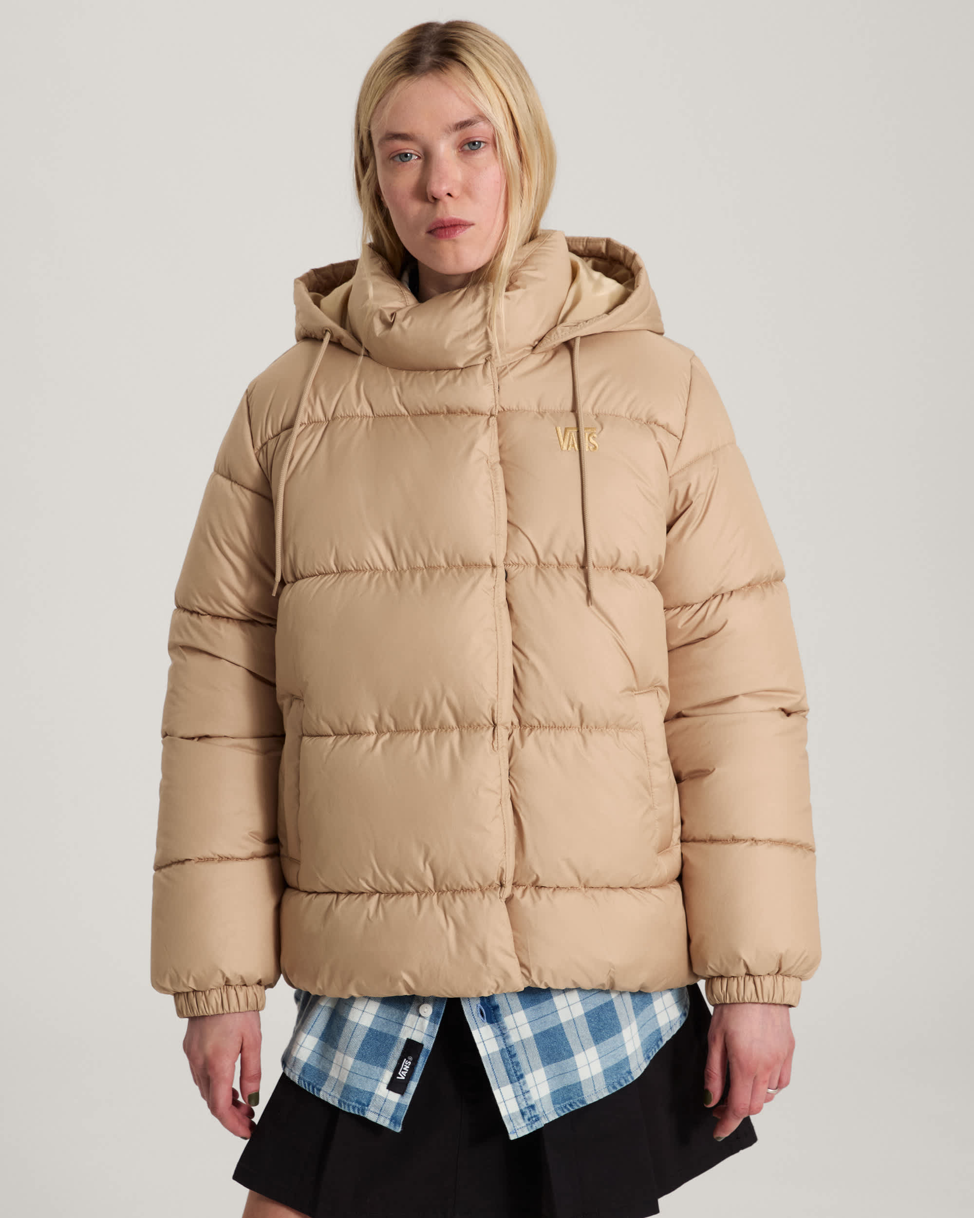 Hillgate Regular Length Puffer Incense VANS Beige ALT2