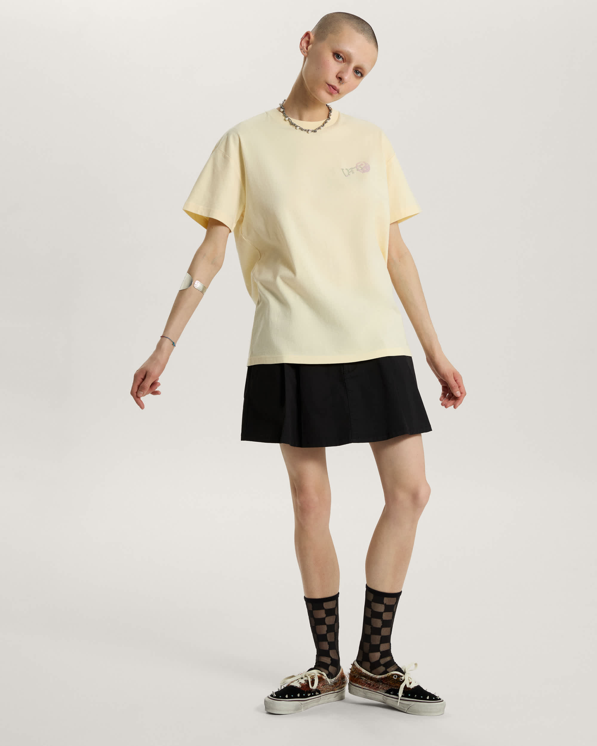 Maglietta Yin e Yang SS VANS Beige ALT4