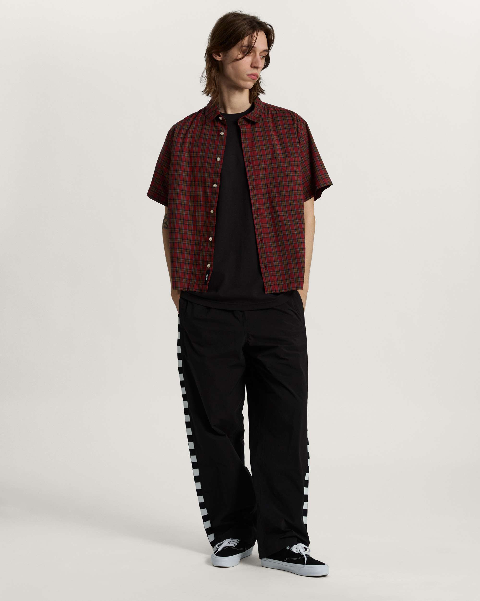 Oval Logo Loose SS Tee Black VANS Noir ALT4