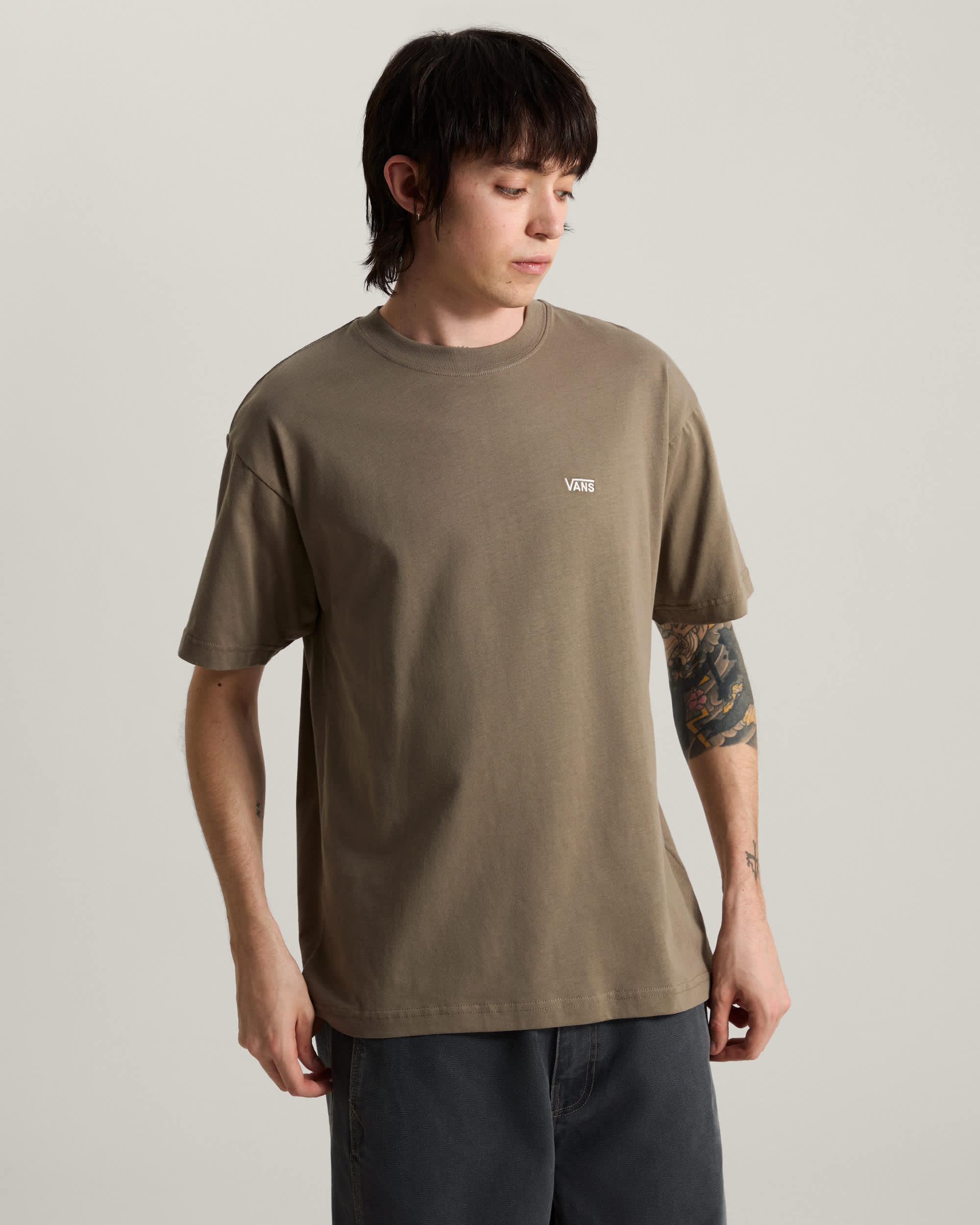 Tshirt Left Chest Logo VANS Gris ALT2