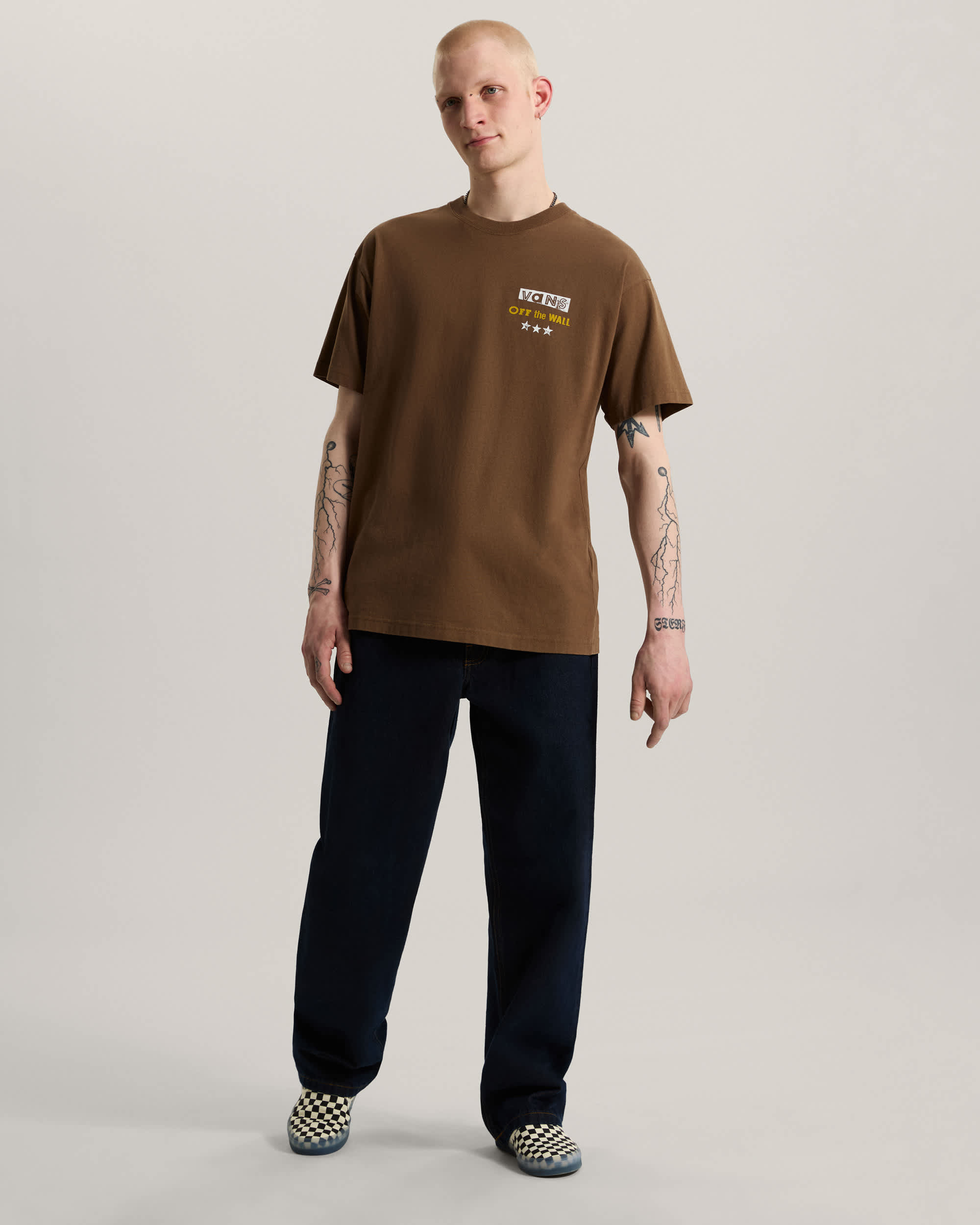 Distorted Reality SS Tee Vintage Cocoa VANS Marron ALT4