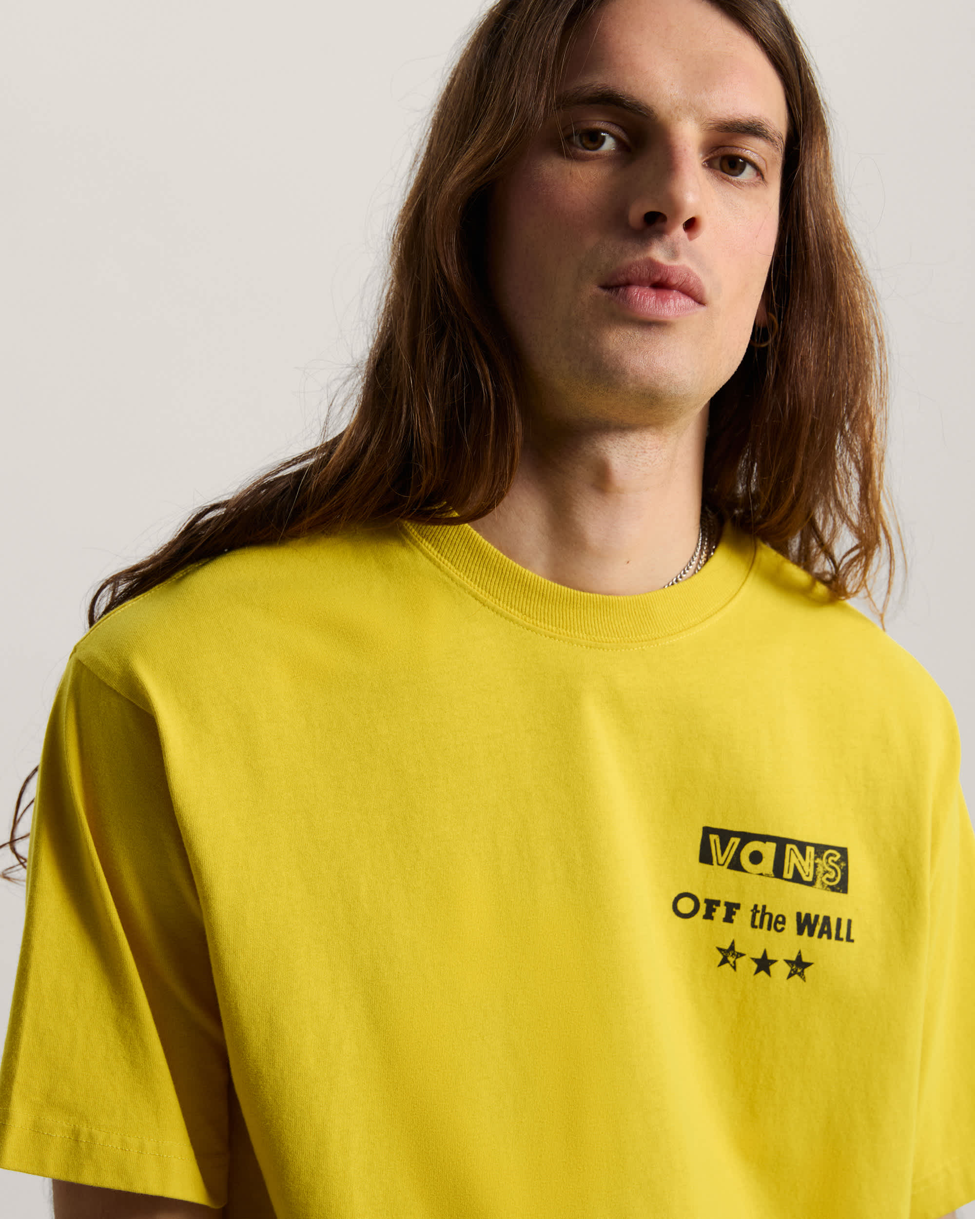 Distorted Reality SS Tee Dusty Gold VANS Jaune ALT5