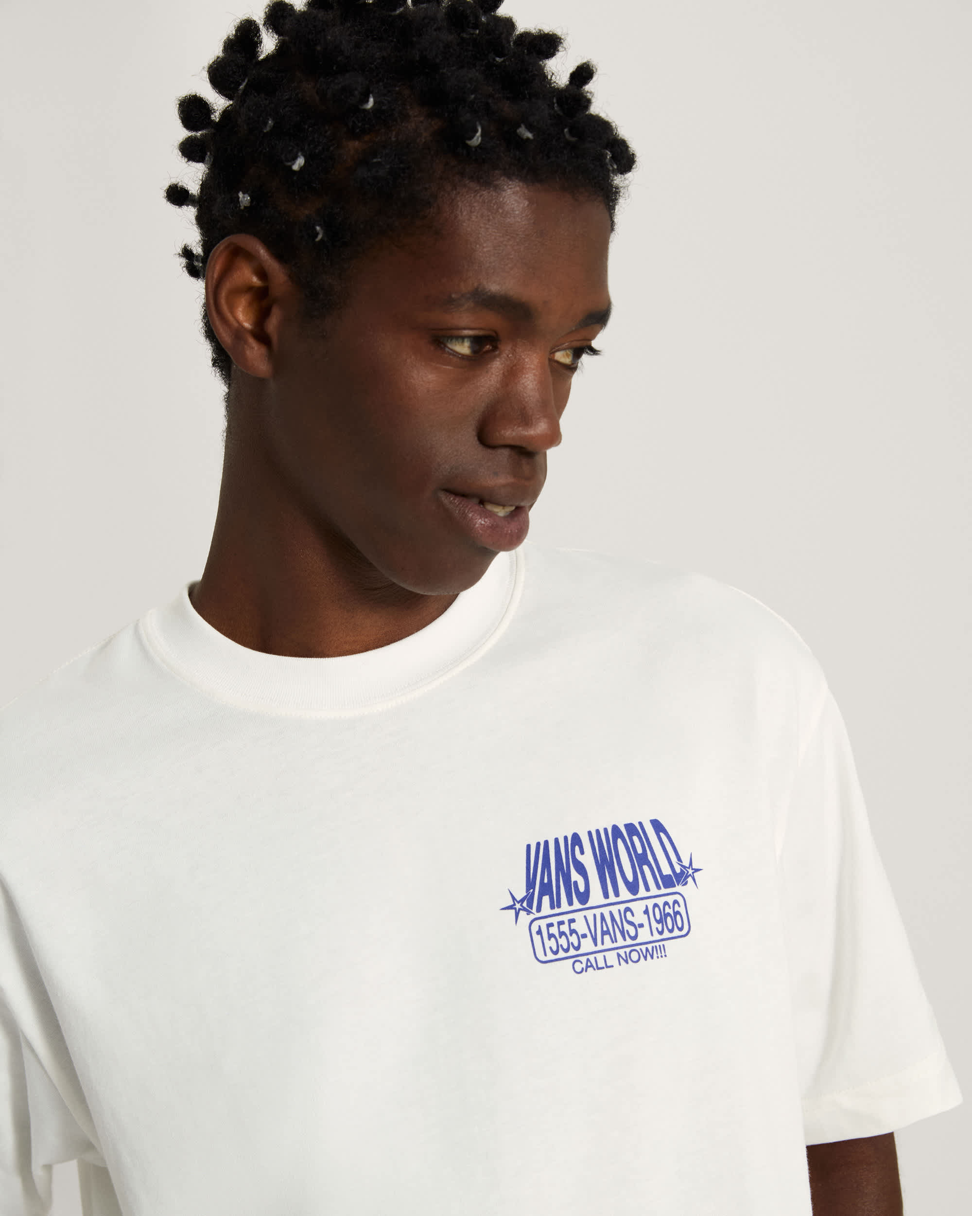 Vans World Intl SS Tee White VANS Wei ALT5