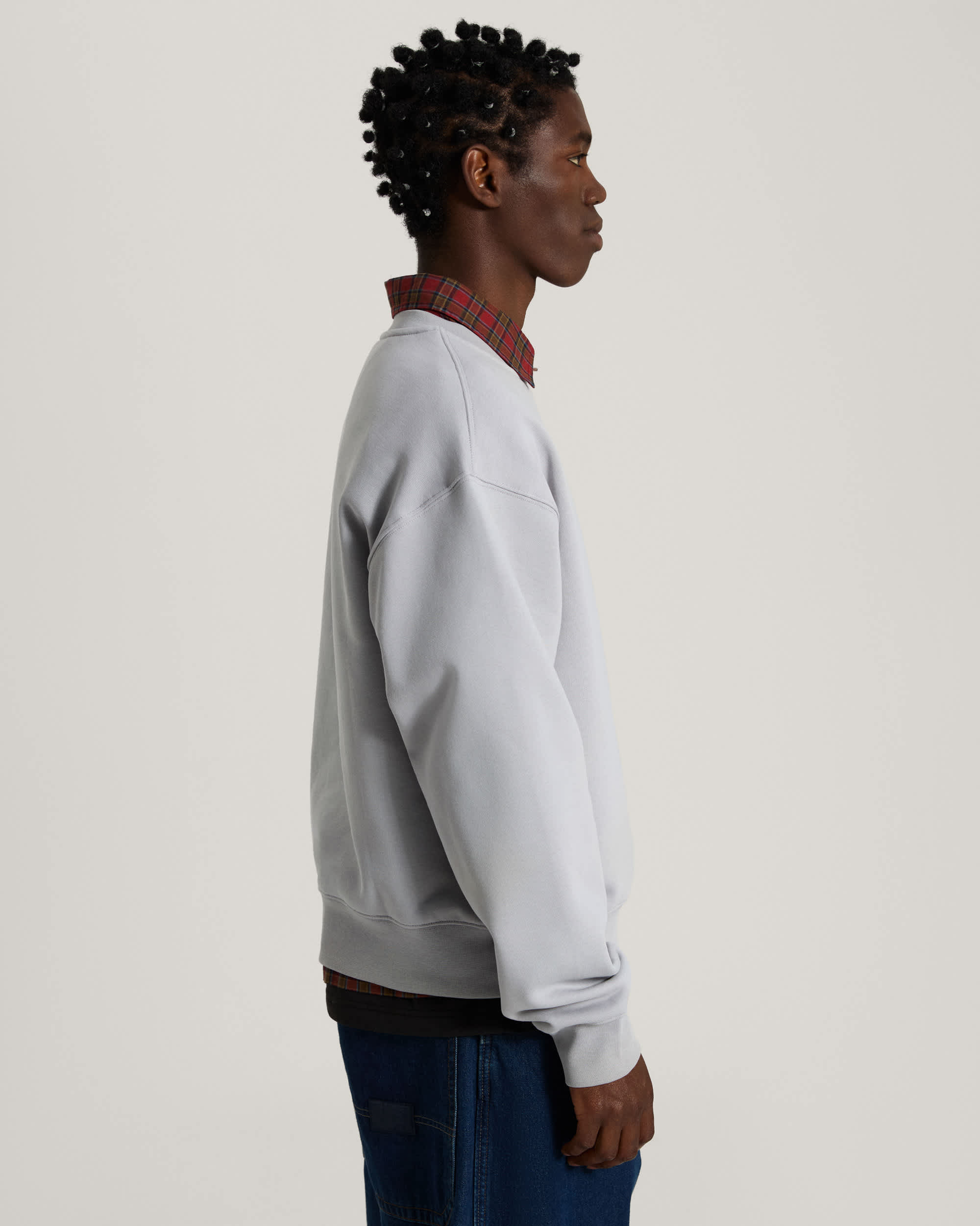 Drop V Crew BB Light Grey VANS Grey ALT4