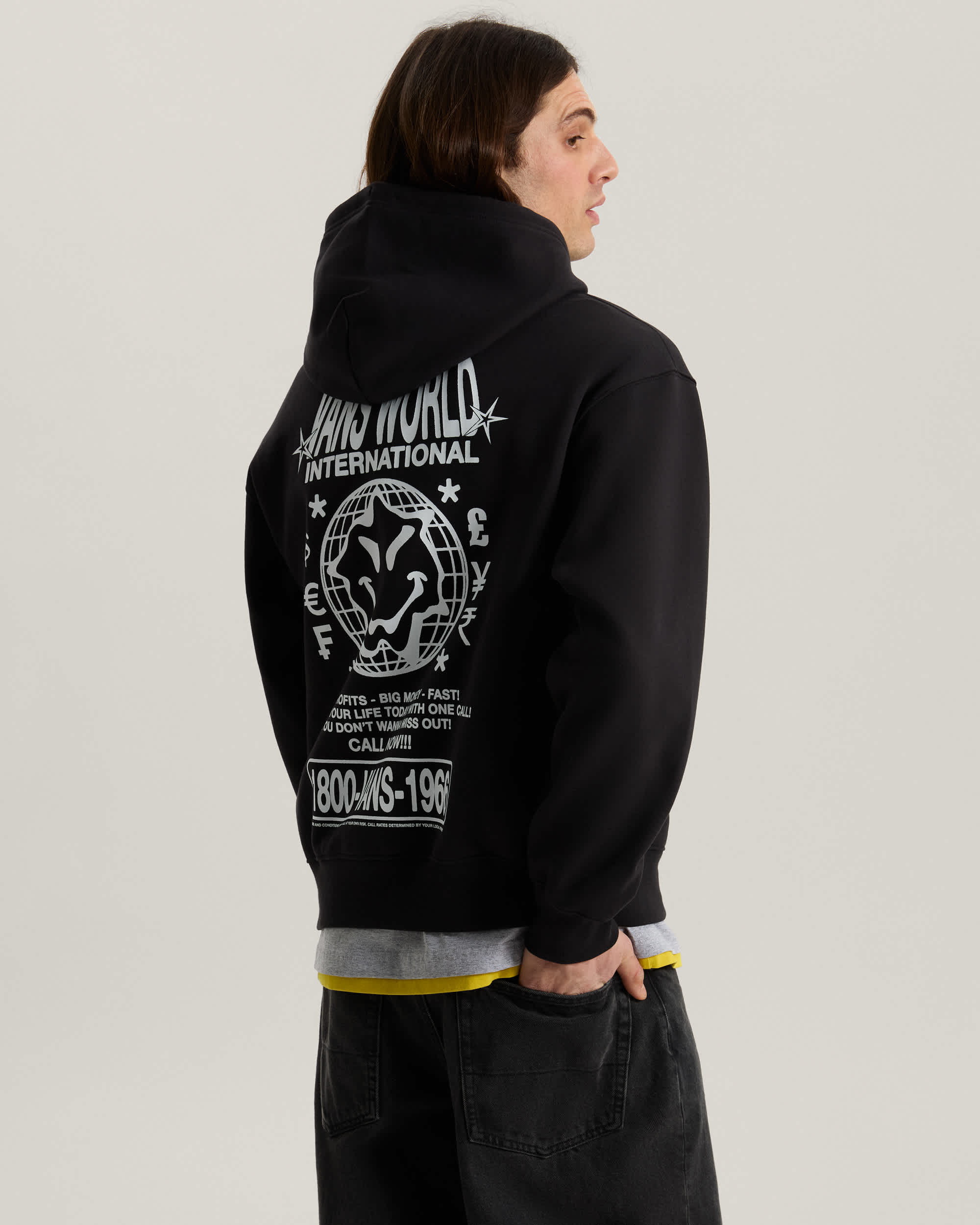 Vans World Intl Pullover Black VANS Black ALT3