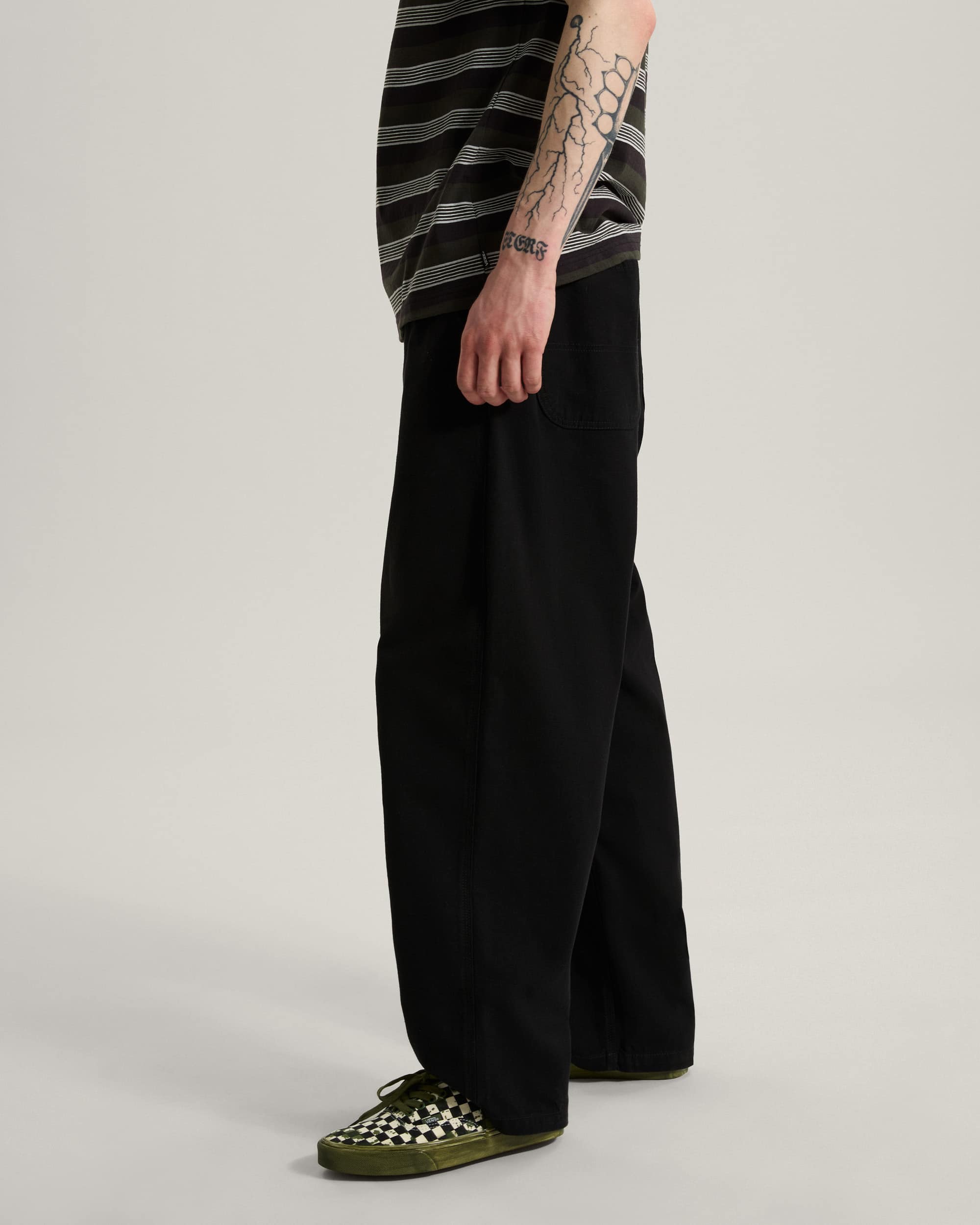 Addison Barrel Pant Black VANS Noir ALT4