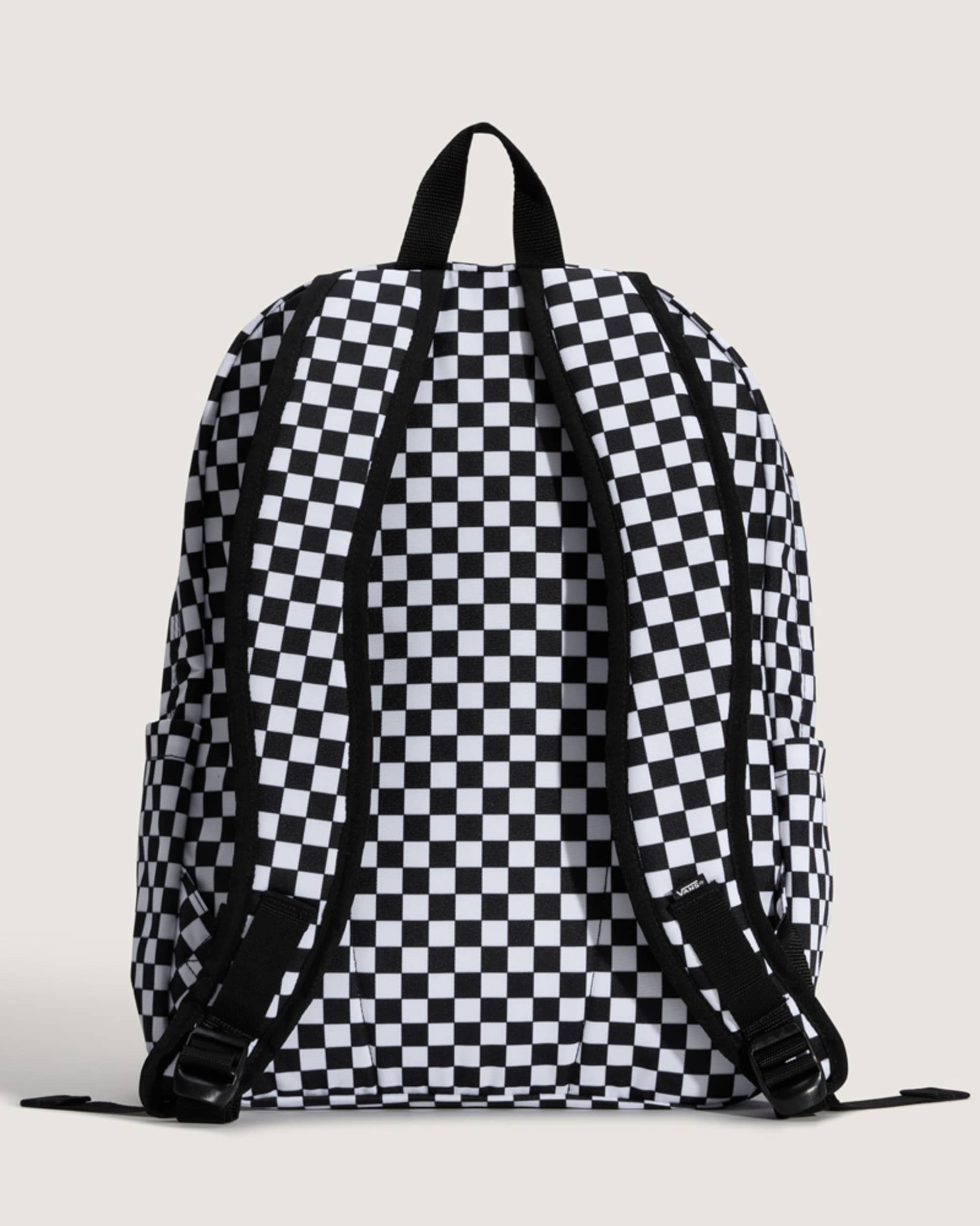Old Skool Check Backpack VANS Black ALT3