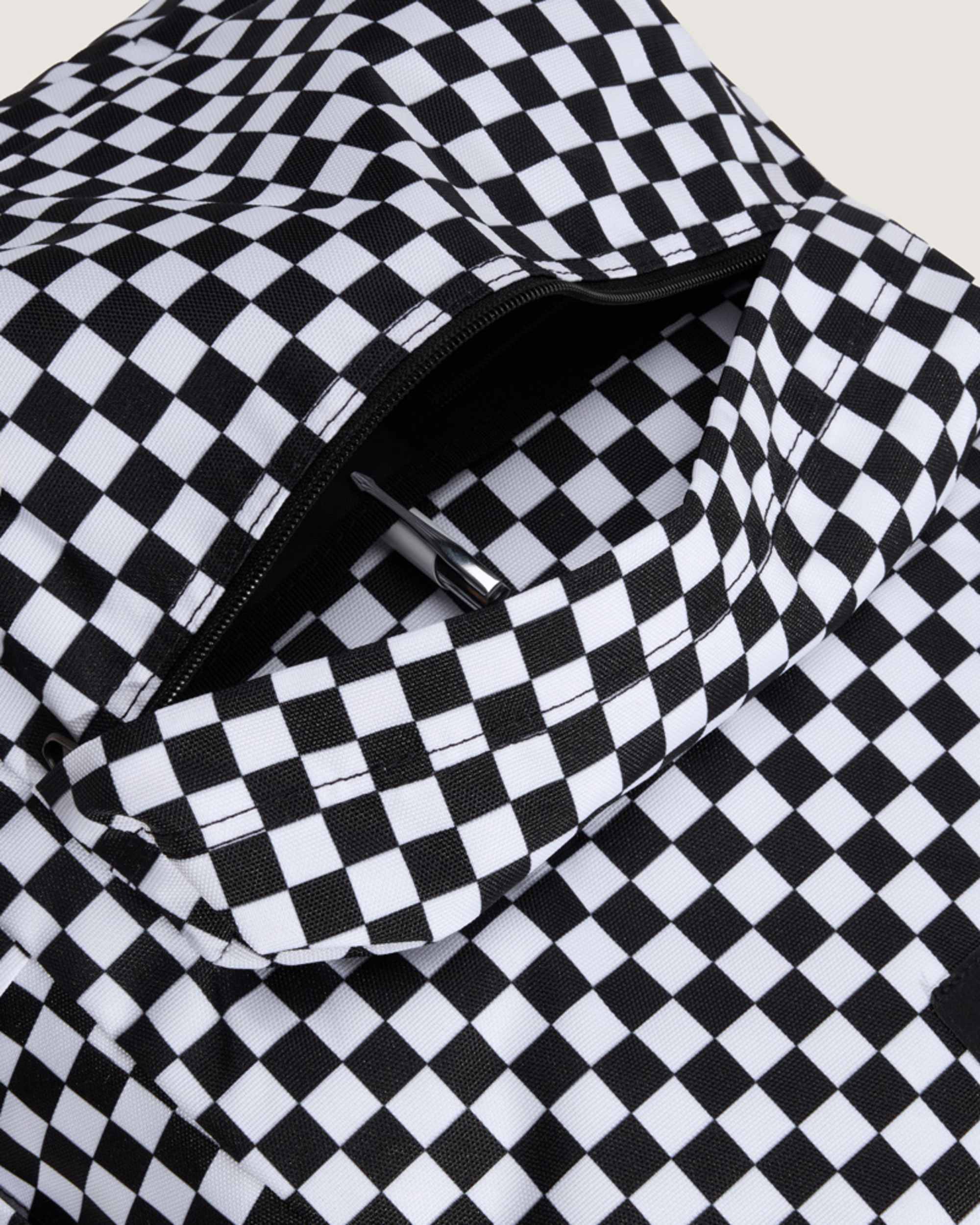 Old Skool Check Backpack VANS Black ALT7