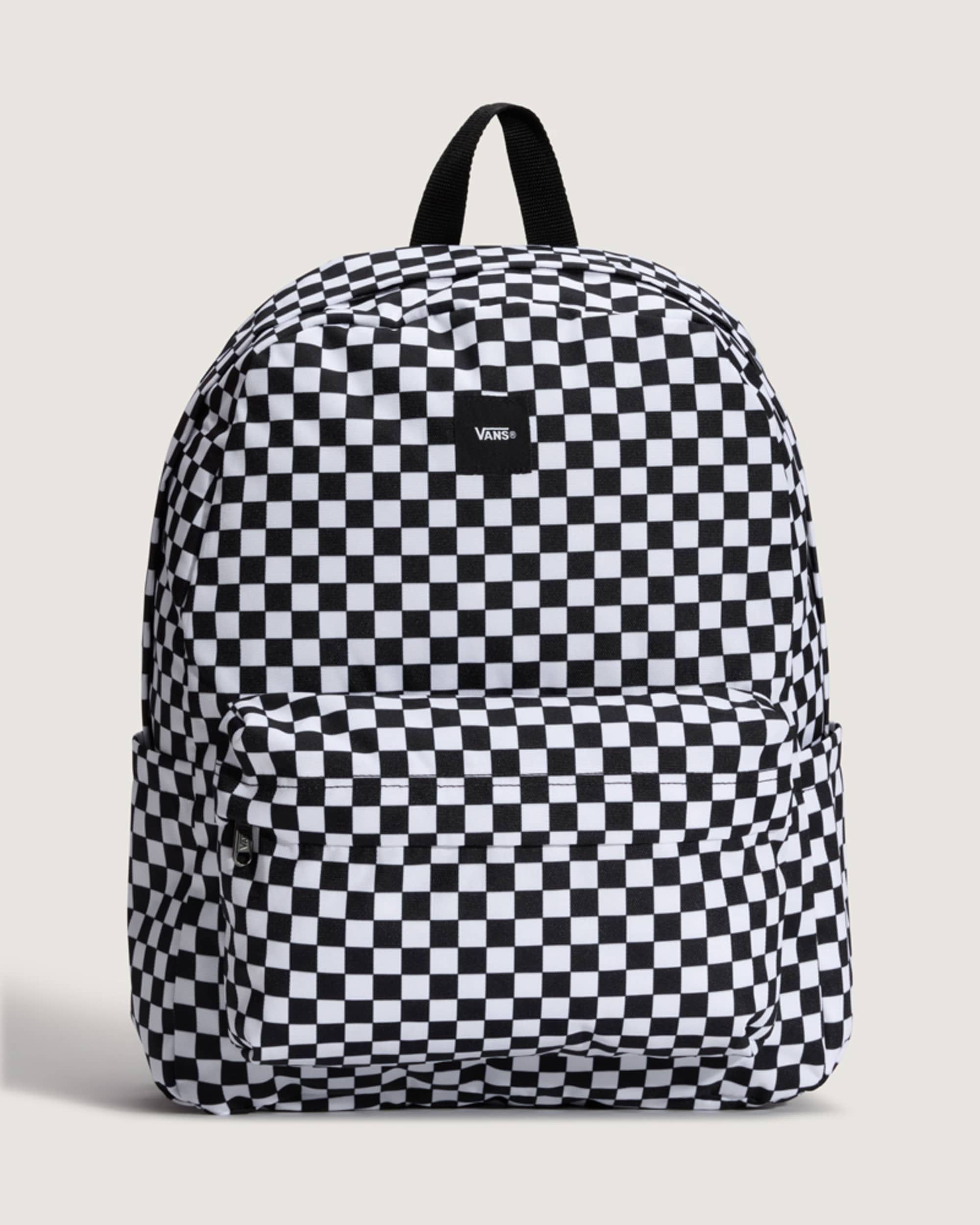 Old Skool Check Backpack VANS Black ALT9