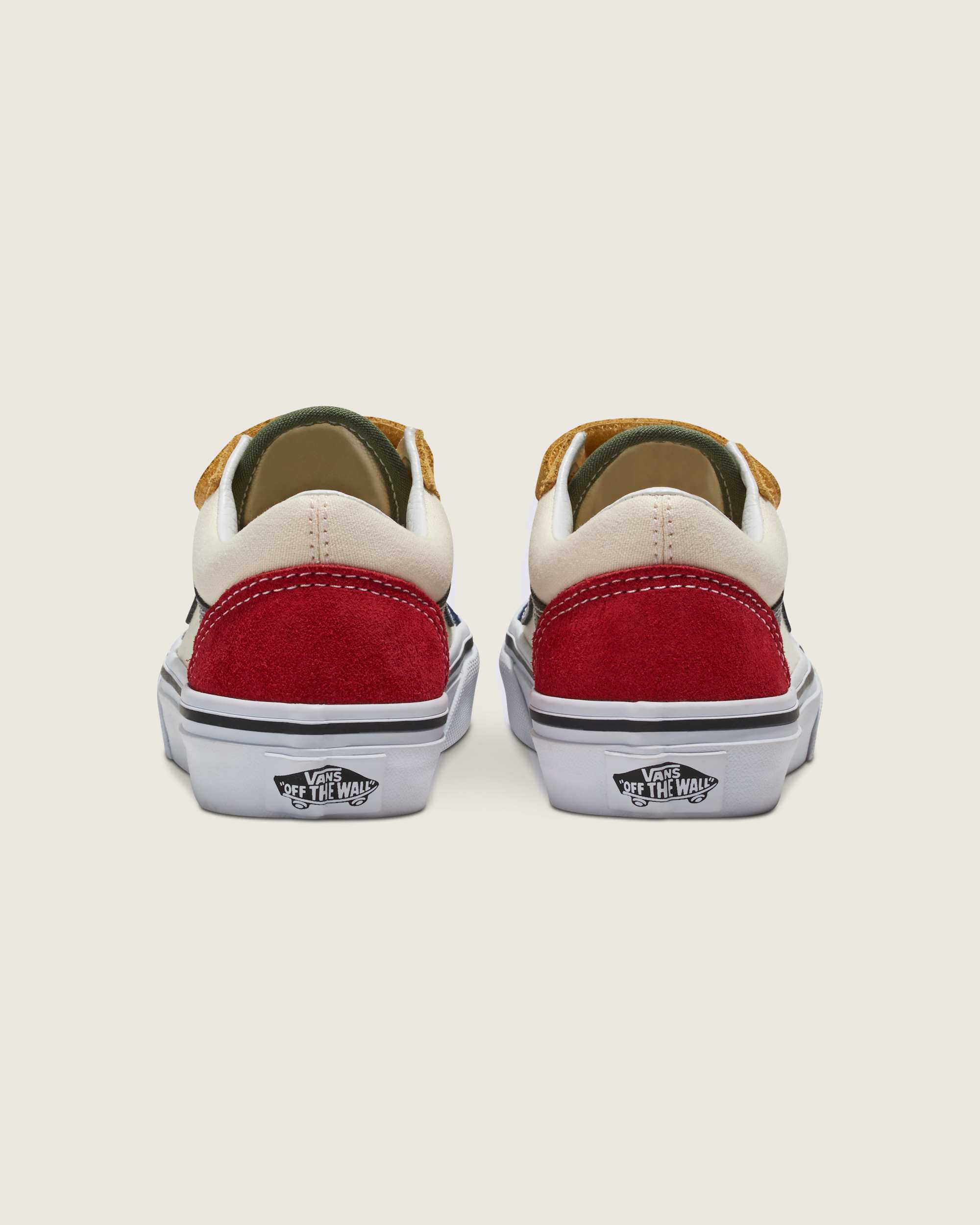 Kinder Old Skool V Schuhe 48 Jahre VANS Rot ALT3
