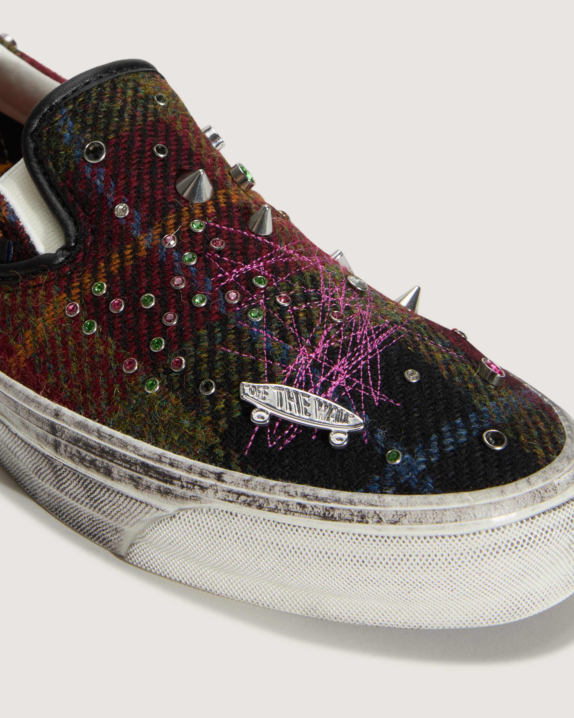 Chaussures en tweed Premium Classic Harris SlipOn VANS RougeOrange ALT6