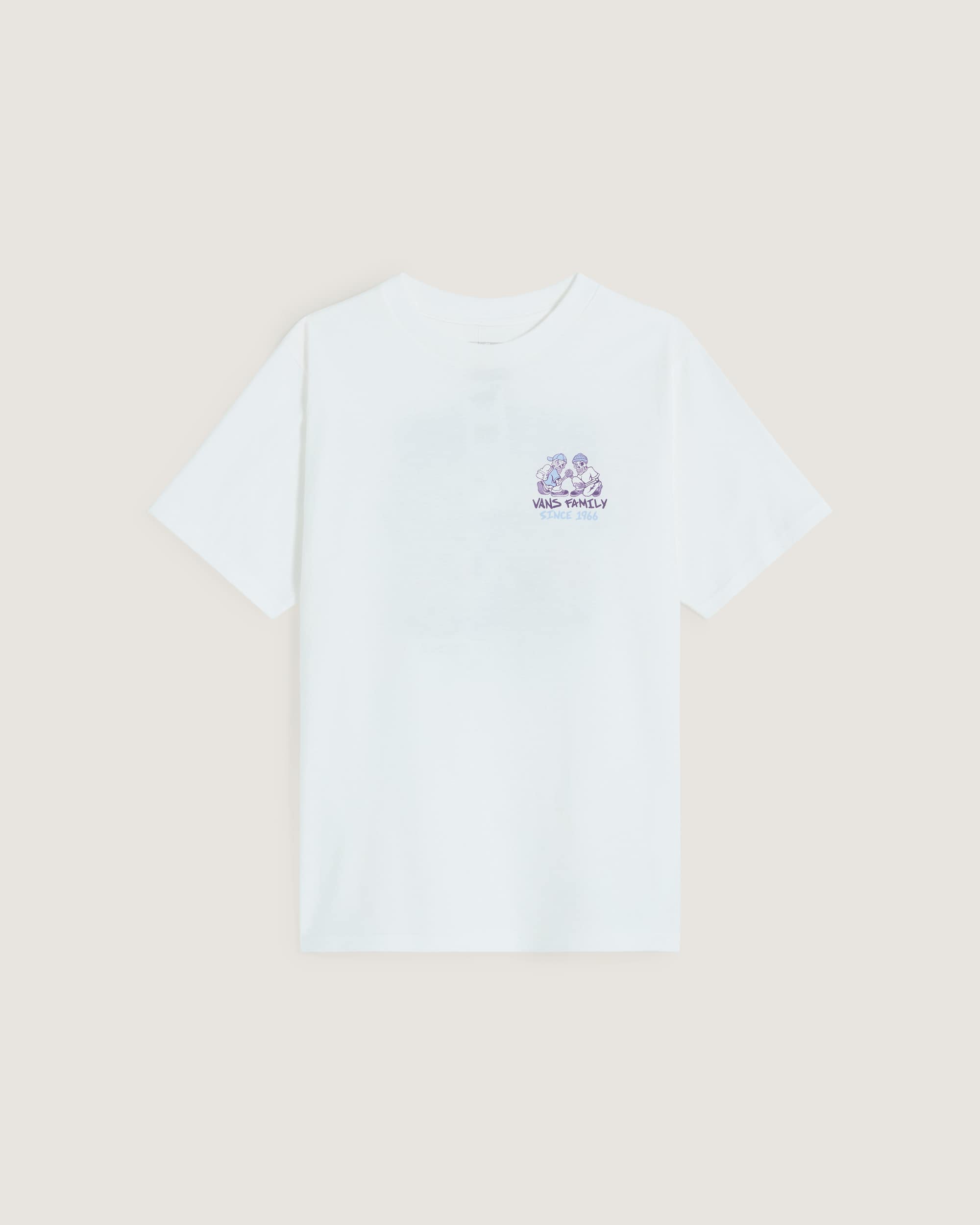 Tshirt Checker Bros Enfant 814 ans VANS Blanc HERO
